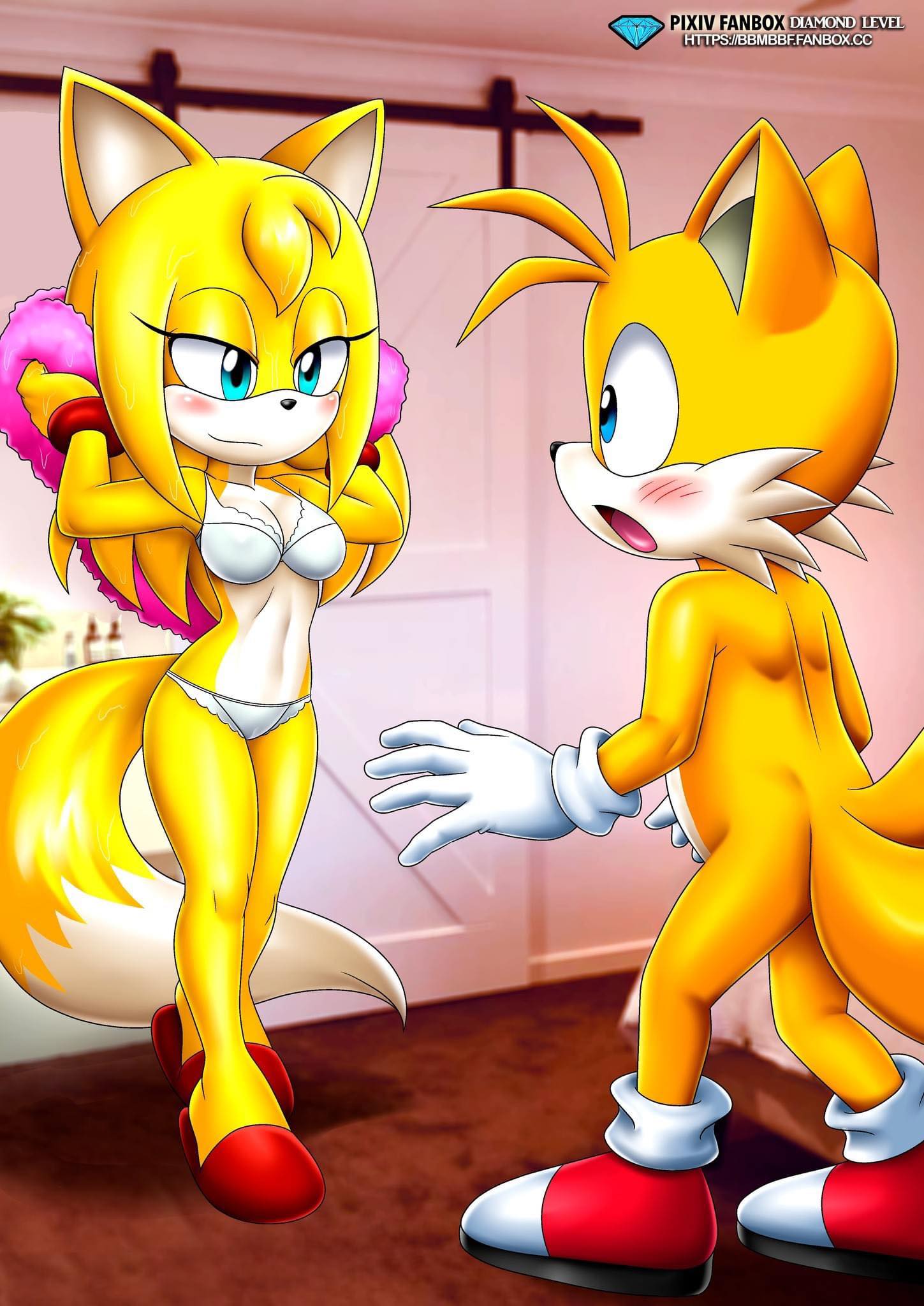 Rule34 - If it exists, there is porn of it / bbmbbf, tails, zooey the fox /  5867258