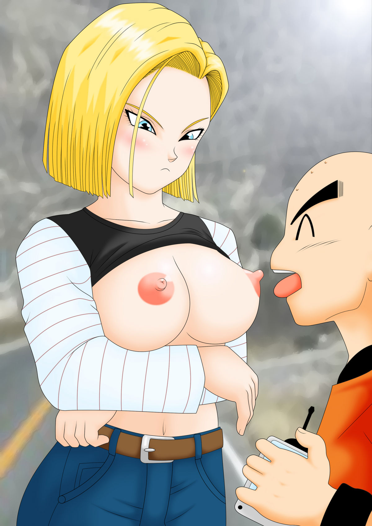 Android 18 hentai video фото 84