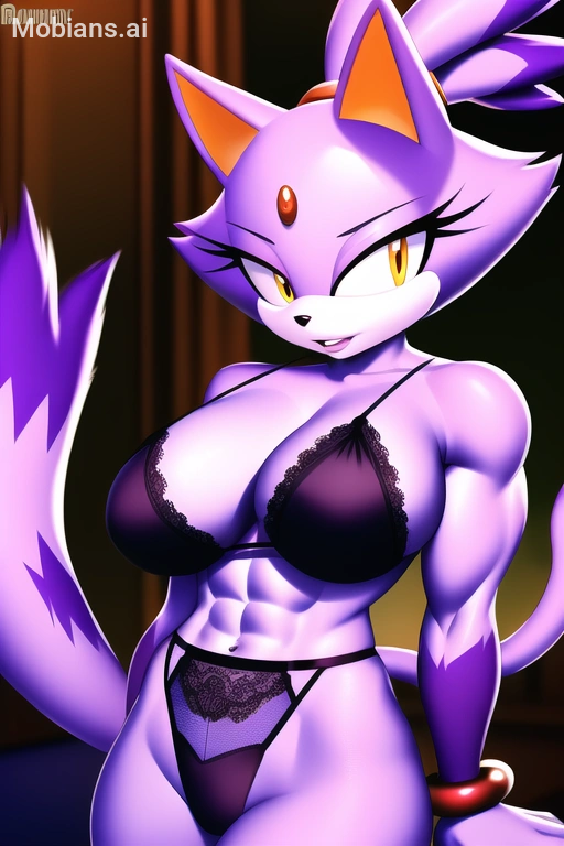 Blaze The Cat Nude