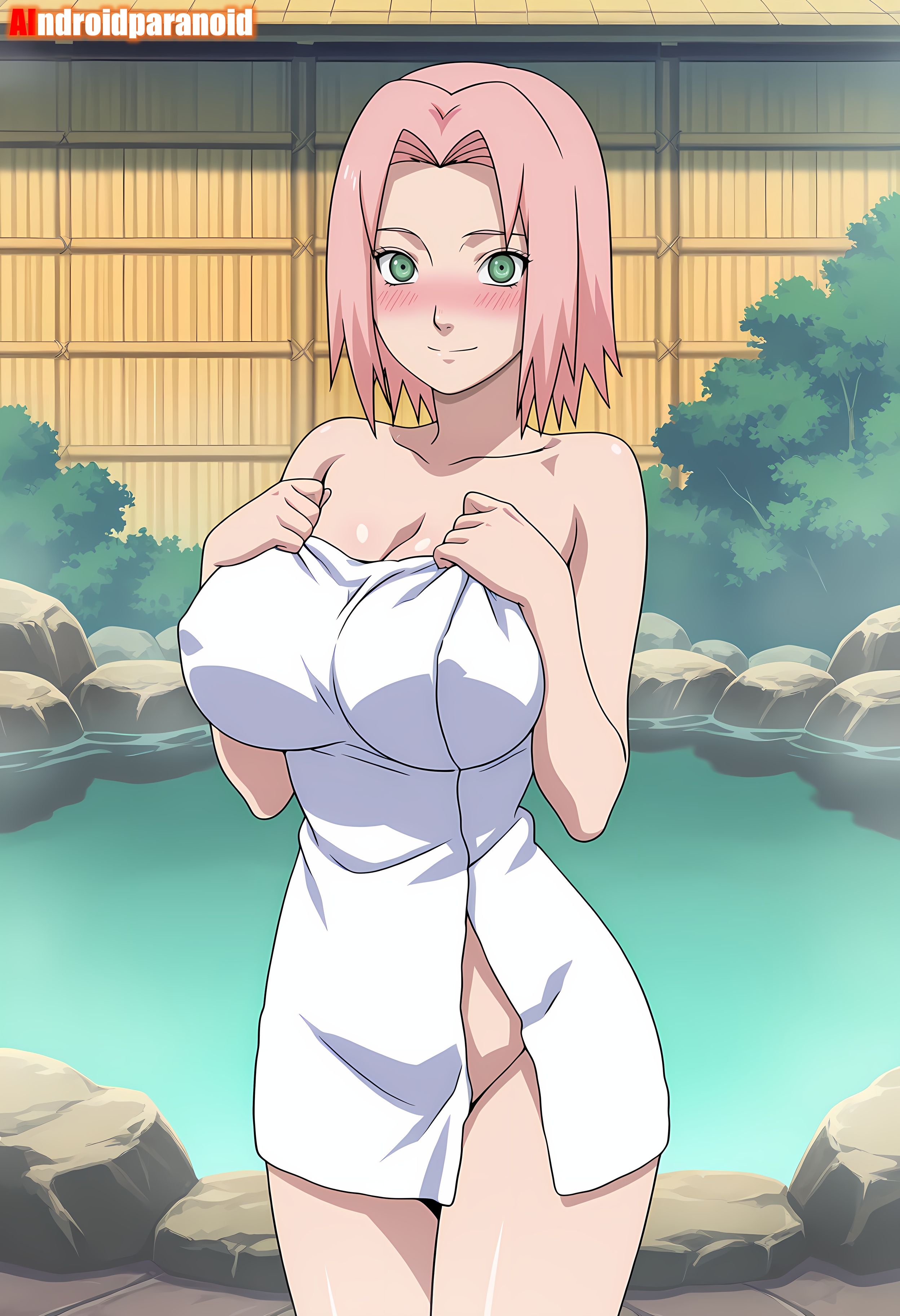 1girls ai_generated aindroidparanoid ass big_ass big_breasts big_butt breasts busty curvy cute fat_ass female female_only hair hi_res hips huge_ass huge_breasts human large_ass large_breasts legs narrow_waist naruto naruto_(classic) naruto_(series) naruto_shippuden onsen sakura_haruno slim_waist tagme thick_ass thick_thighs voluptuous waist wide_hips