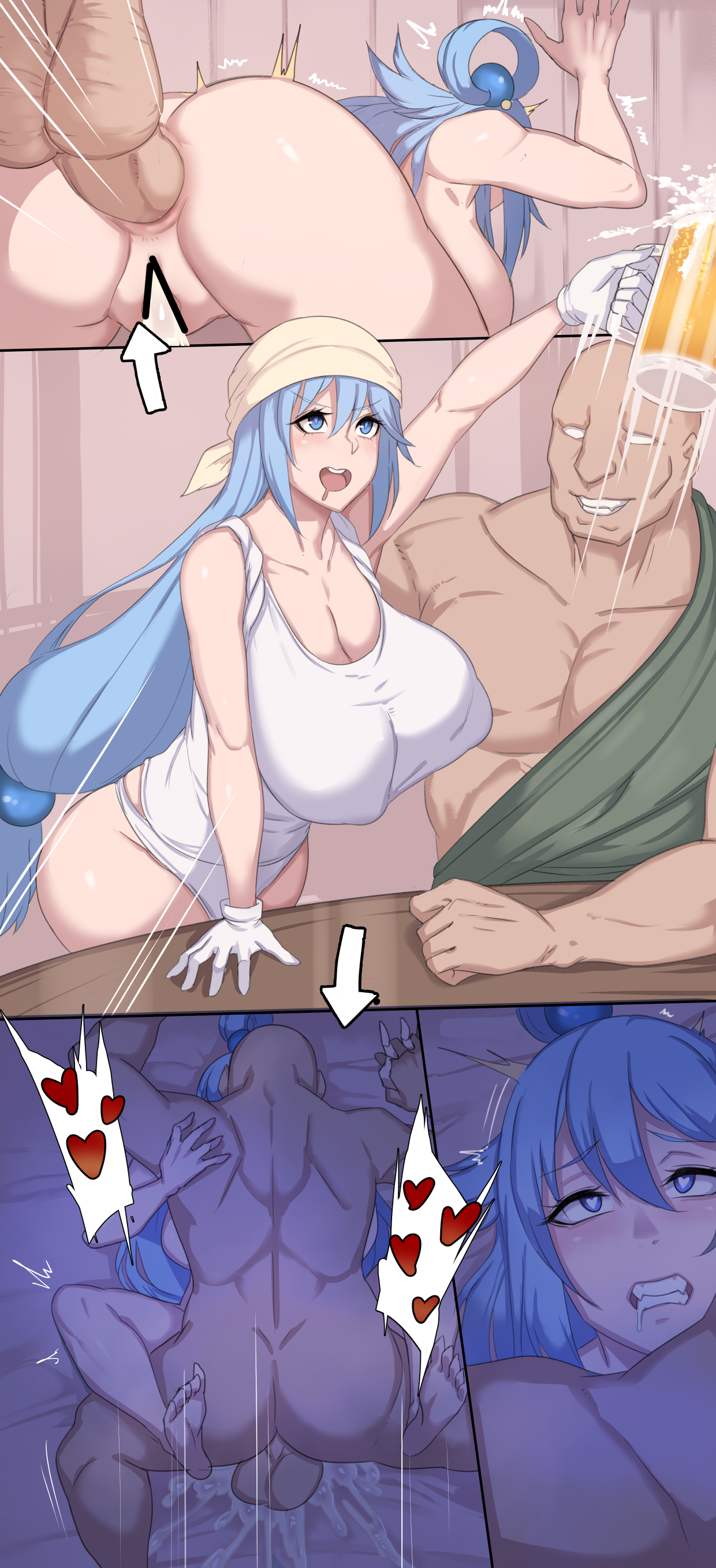 Konosuba hentai futanari фото 102