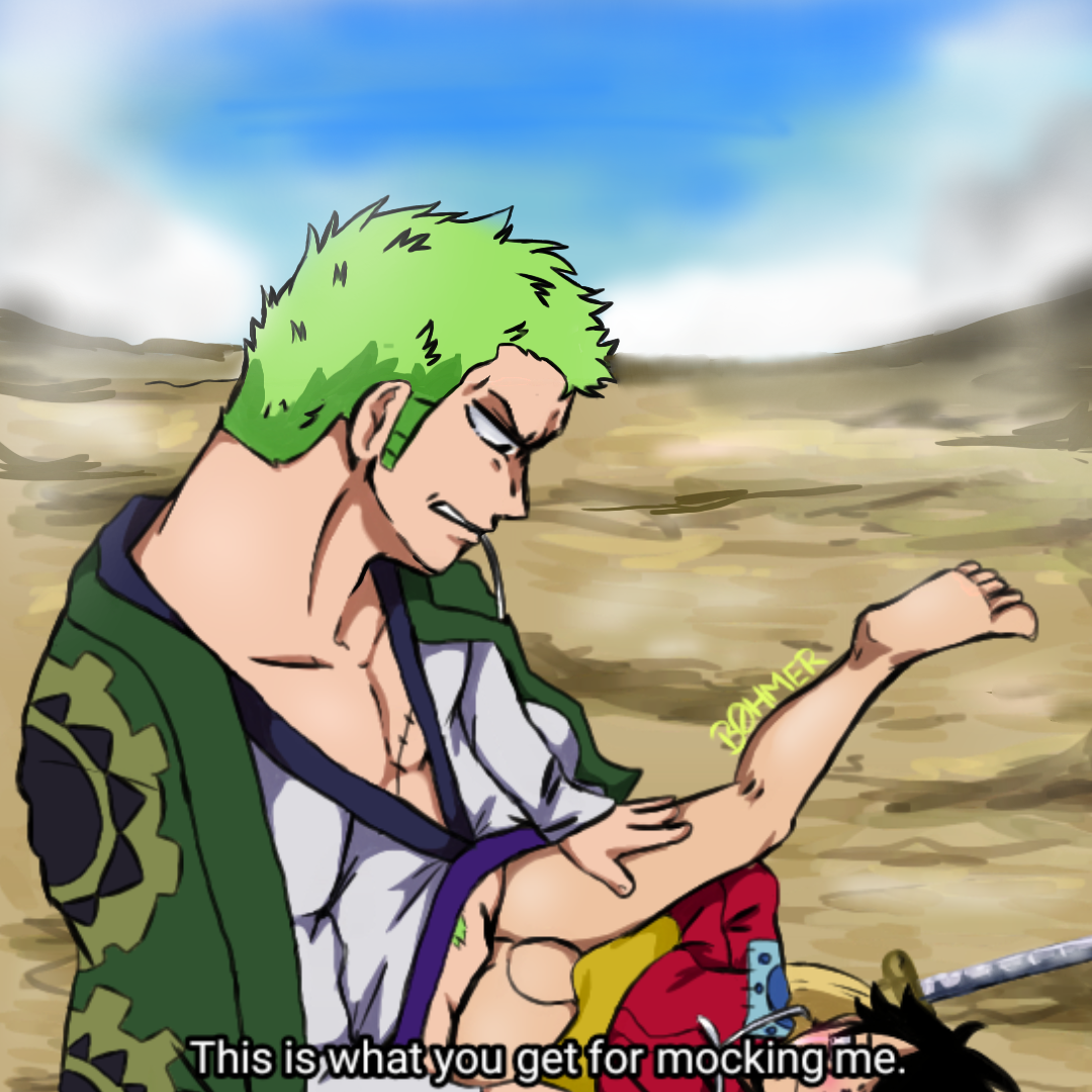 Rule34 - If it exists, there is porn of it / monkey d luffy, roronoa zoro /  6168562