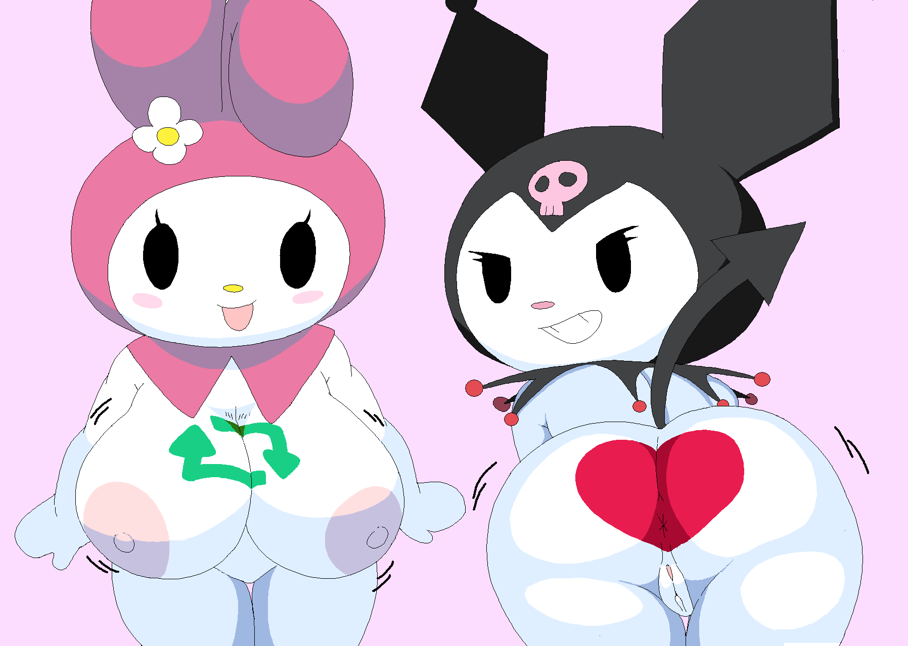 Porn hello kitty