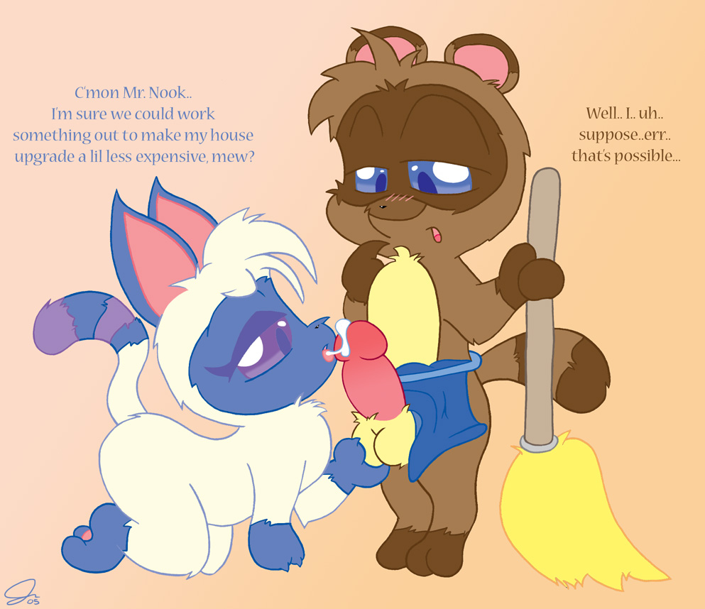 Rule34 - If it exists, there is porn of it / psyredtails, mitzi (animal  crossing), tom nook / 145534