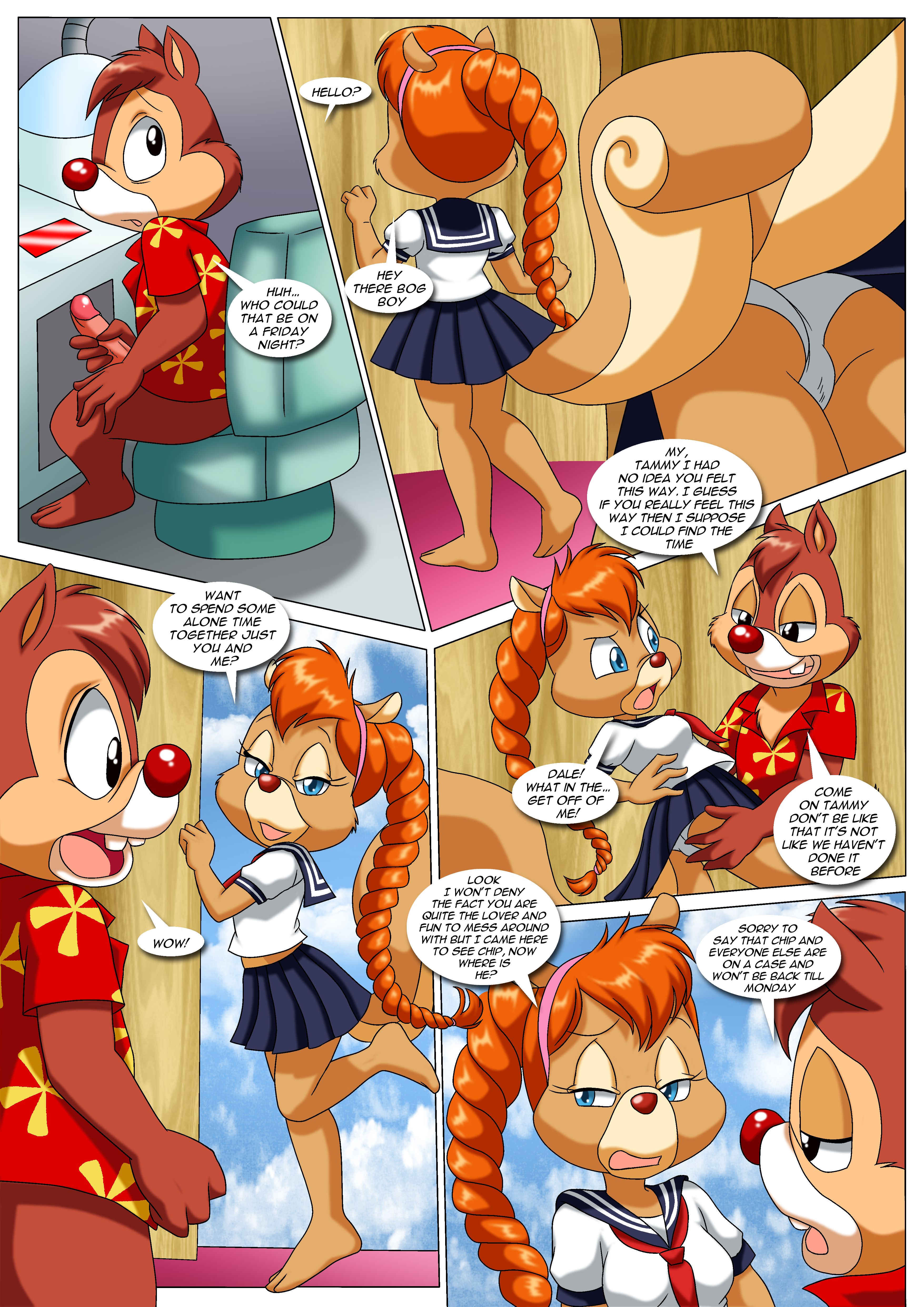 Chip and dale rescue rangers rule 34