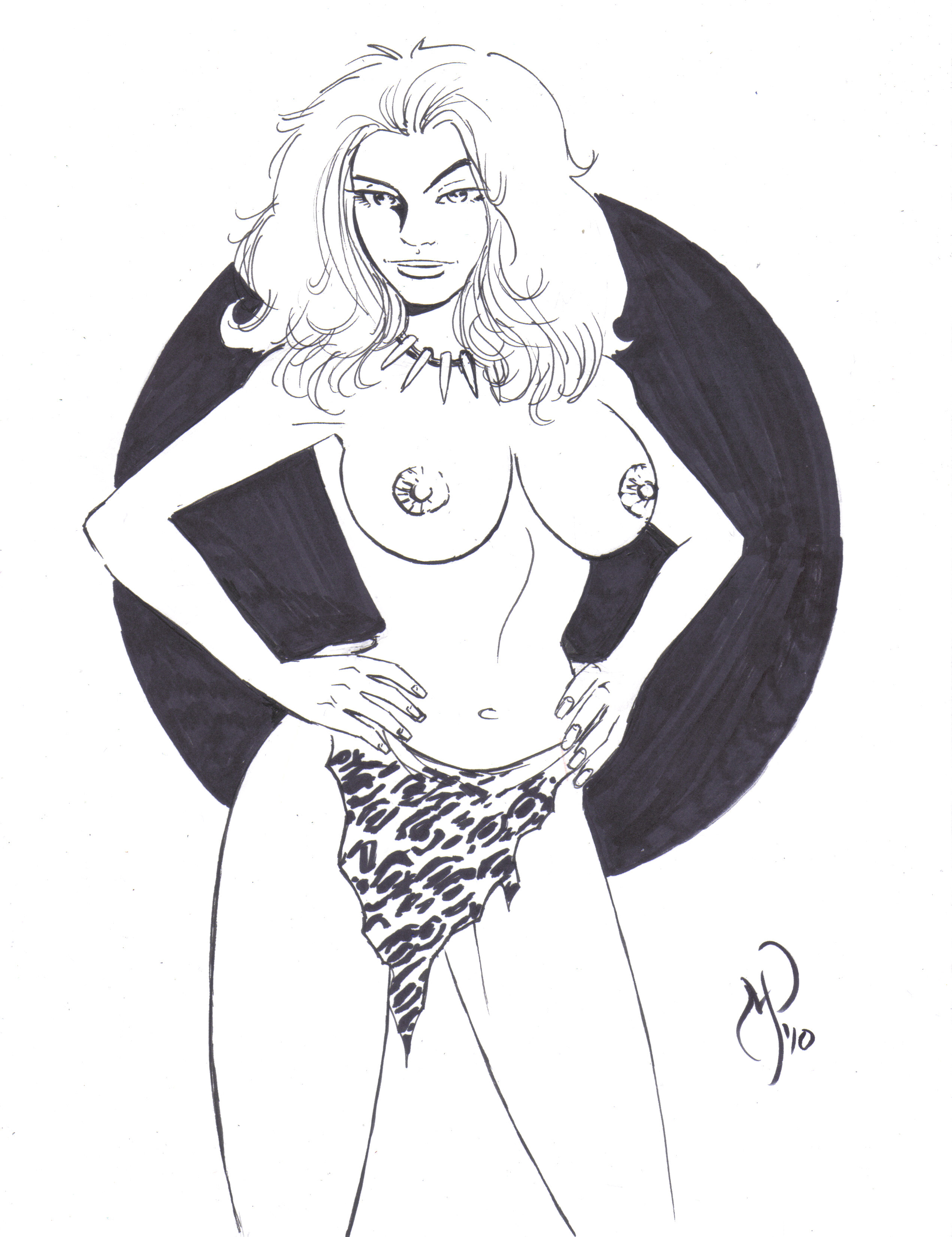 michael powell, cavewoman, meriem cooper, basement comics, tagme, 