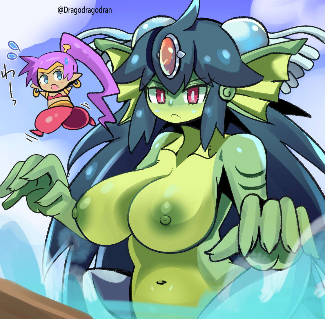 Rule34 - If it exists, there is porn of it / unknown artist, giga mermaid,  shantae (character) / 6924597