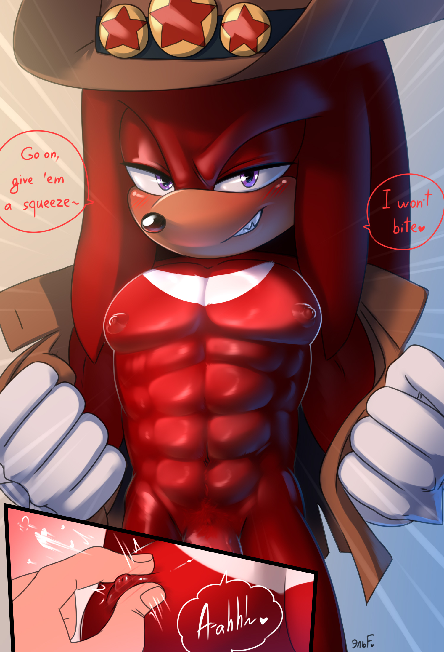 Knuckles the echidna porn