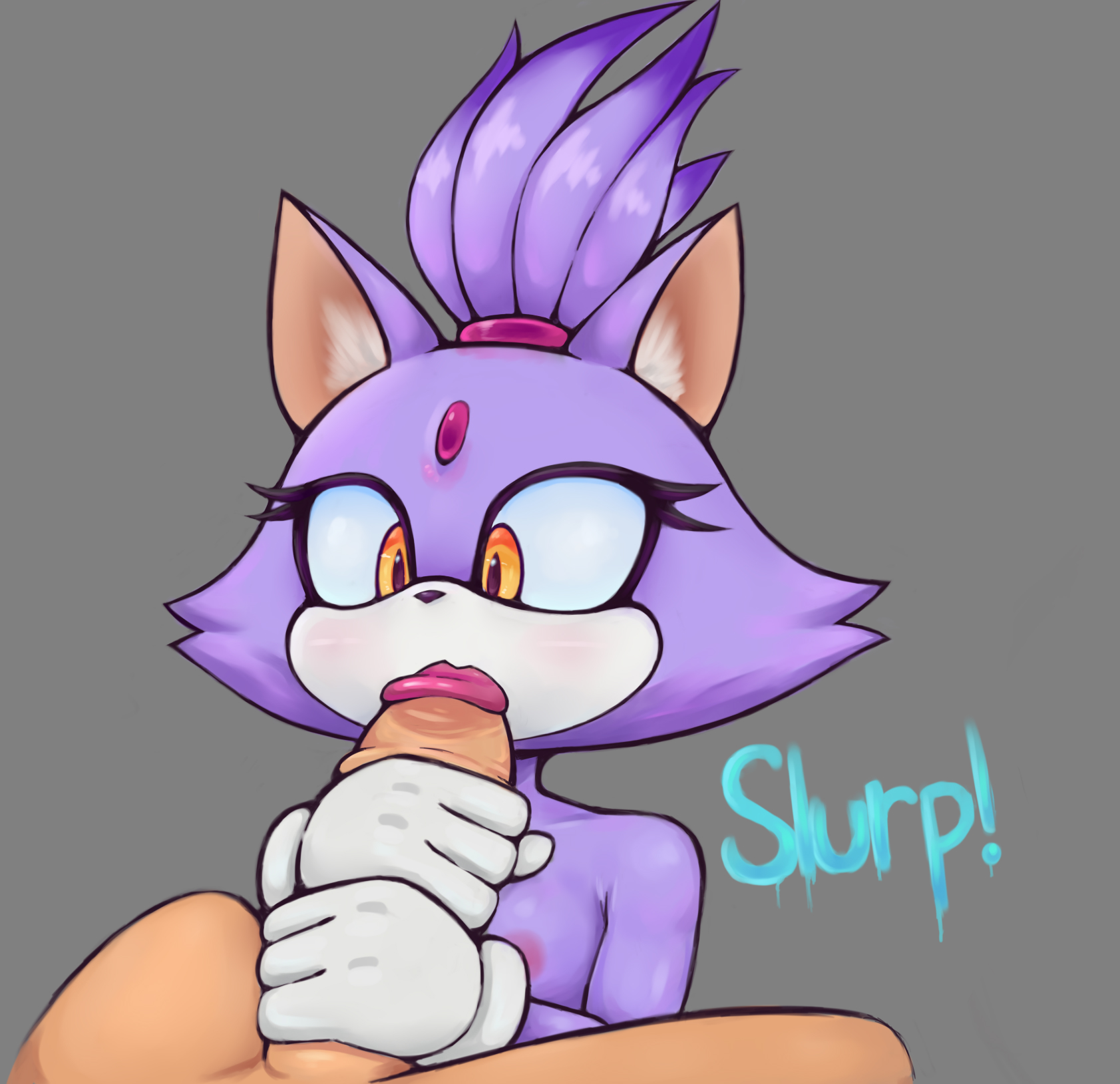 Blaze The Cat Nude