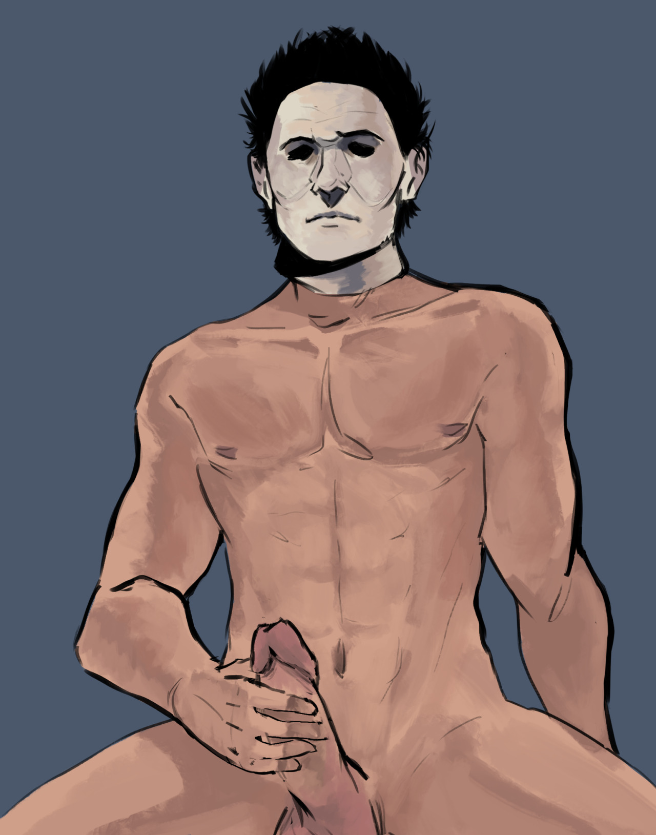 Naked michael myers