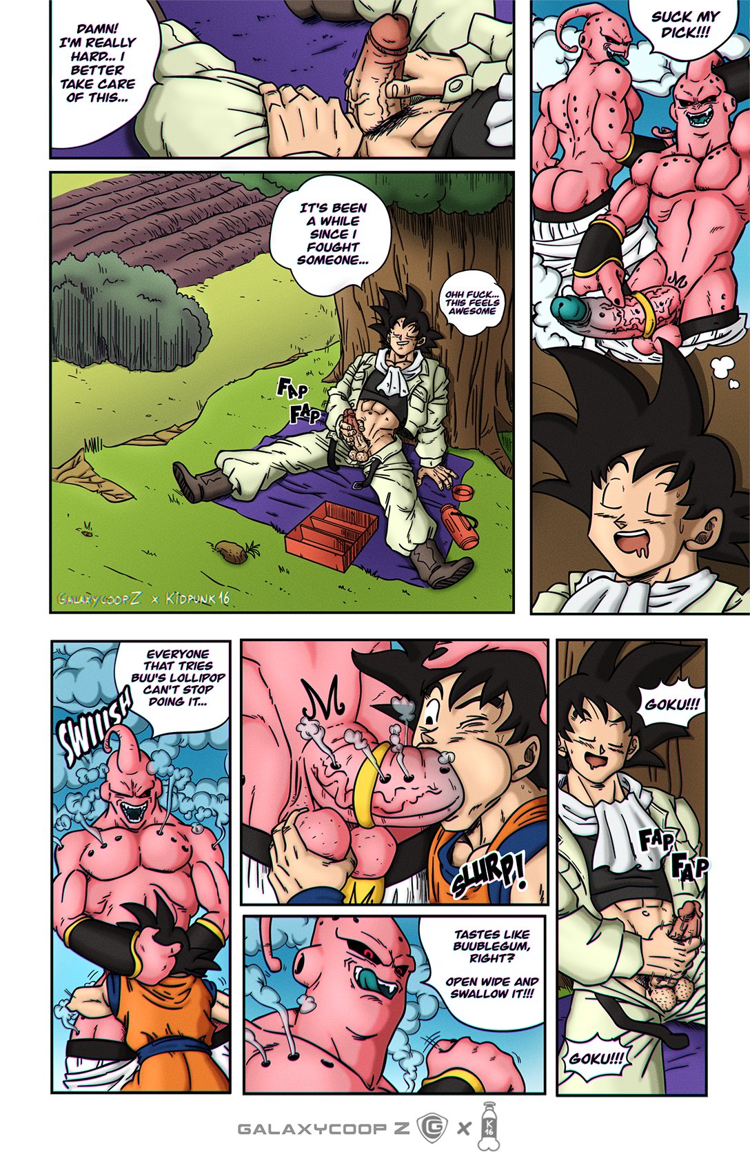 Rule34 - If it exists, there is porn of it / goku, majin buu / 5665697