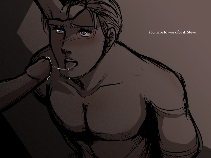 captain america, steve rogers, avengers, marvel, tagme, gay, male, oral, penis, yaoi, 