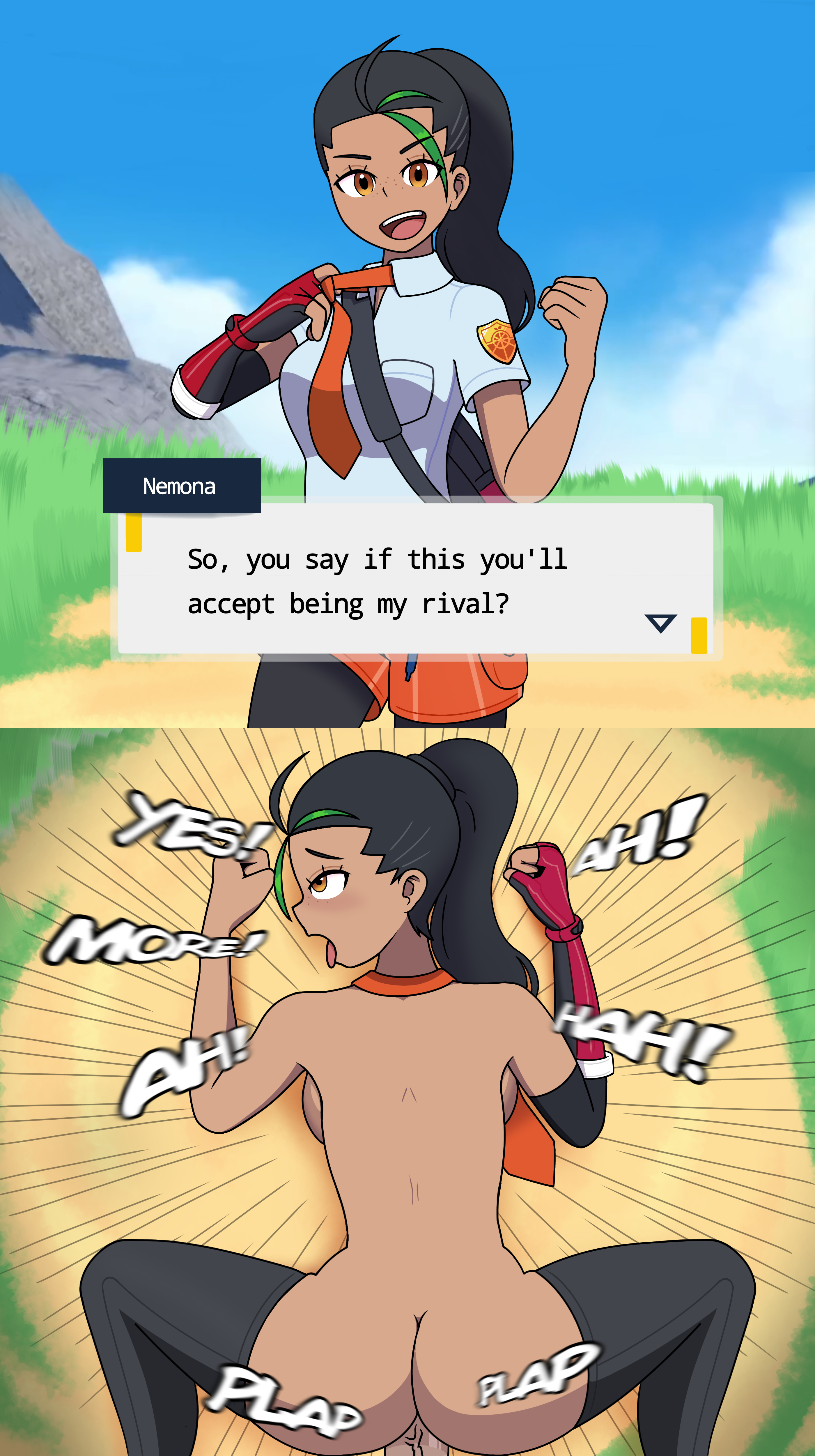 Pokemon nemona porn