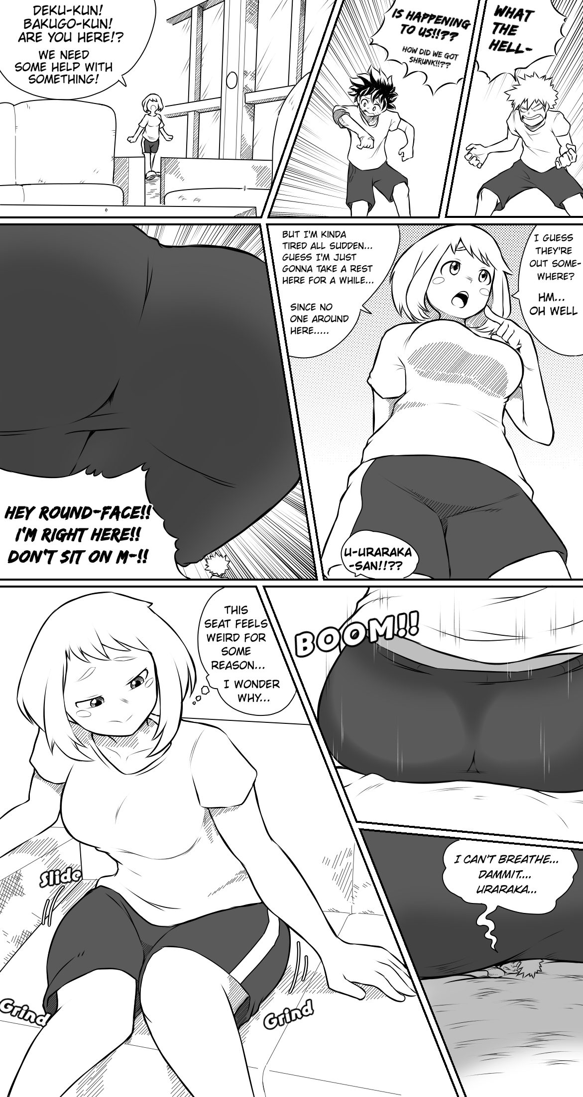 Rule34 - If it exists, there is porn of it / izuku midoriya, katsuki  bakugou, ochako uraraka / 4566552