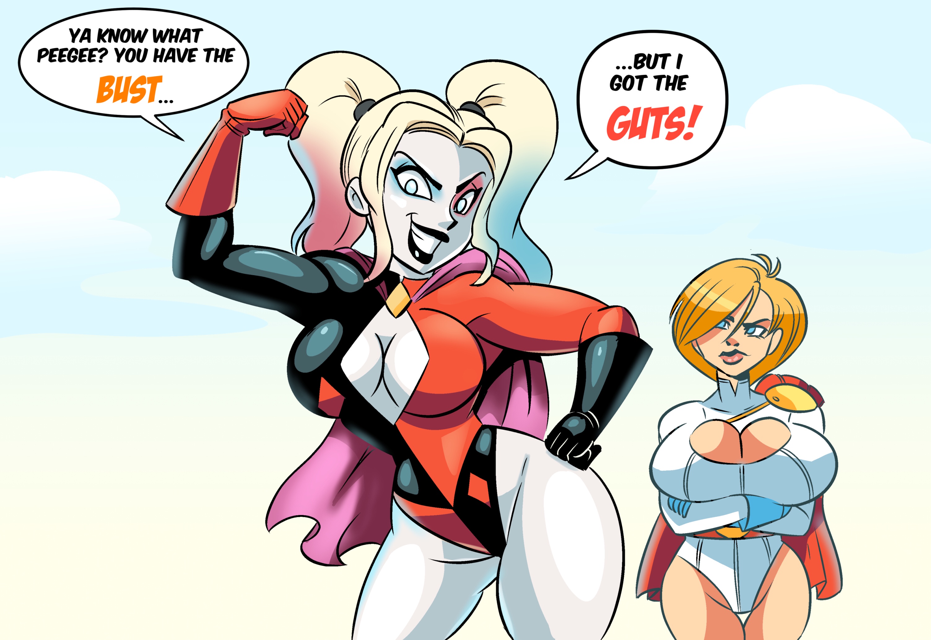 Power girl thicc