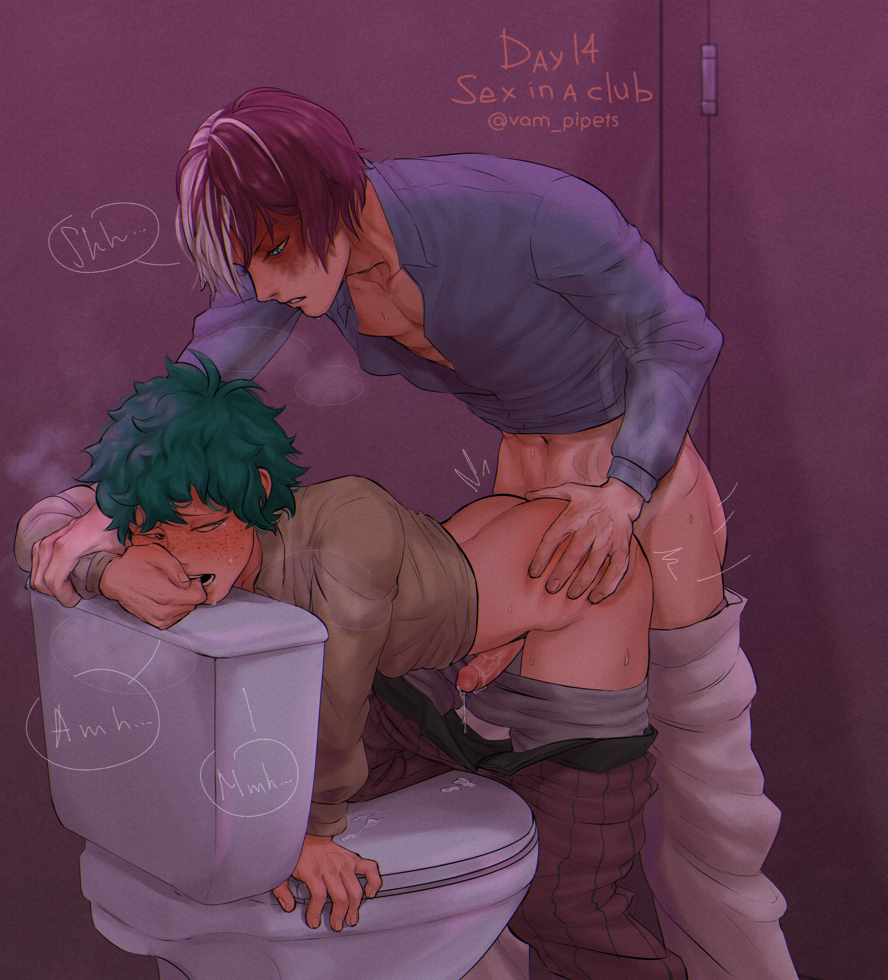 Deku and todoroki sex