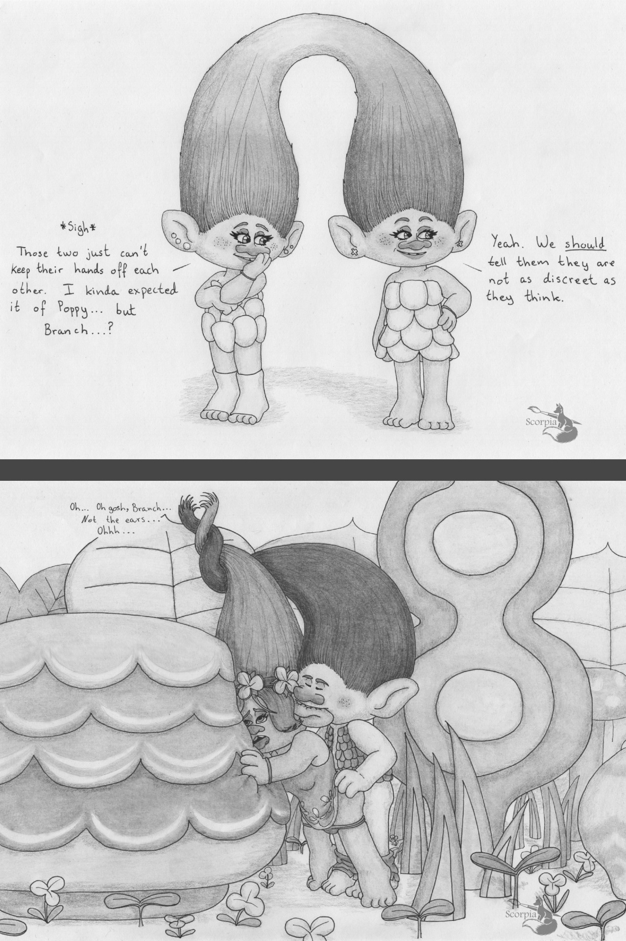 Poppy and branch have sex