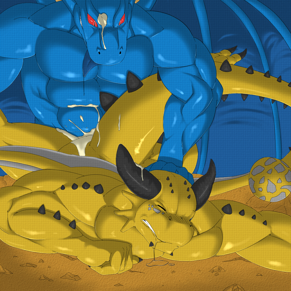 Rule34 - If it exists, there is porn of it / big, blue dragon (character),  rudolph (blue dragon) / 410079