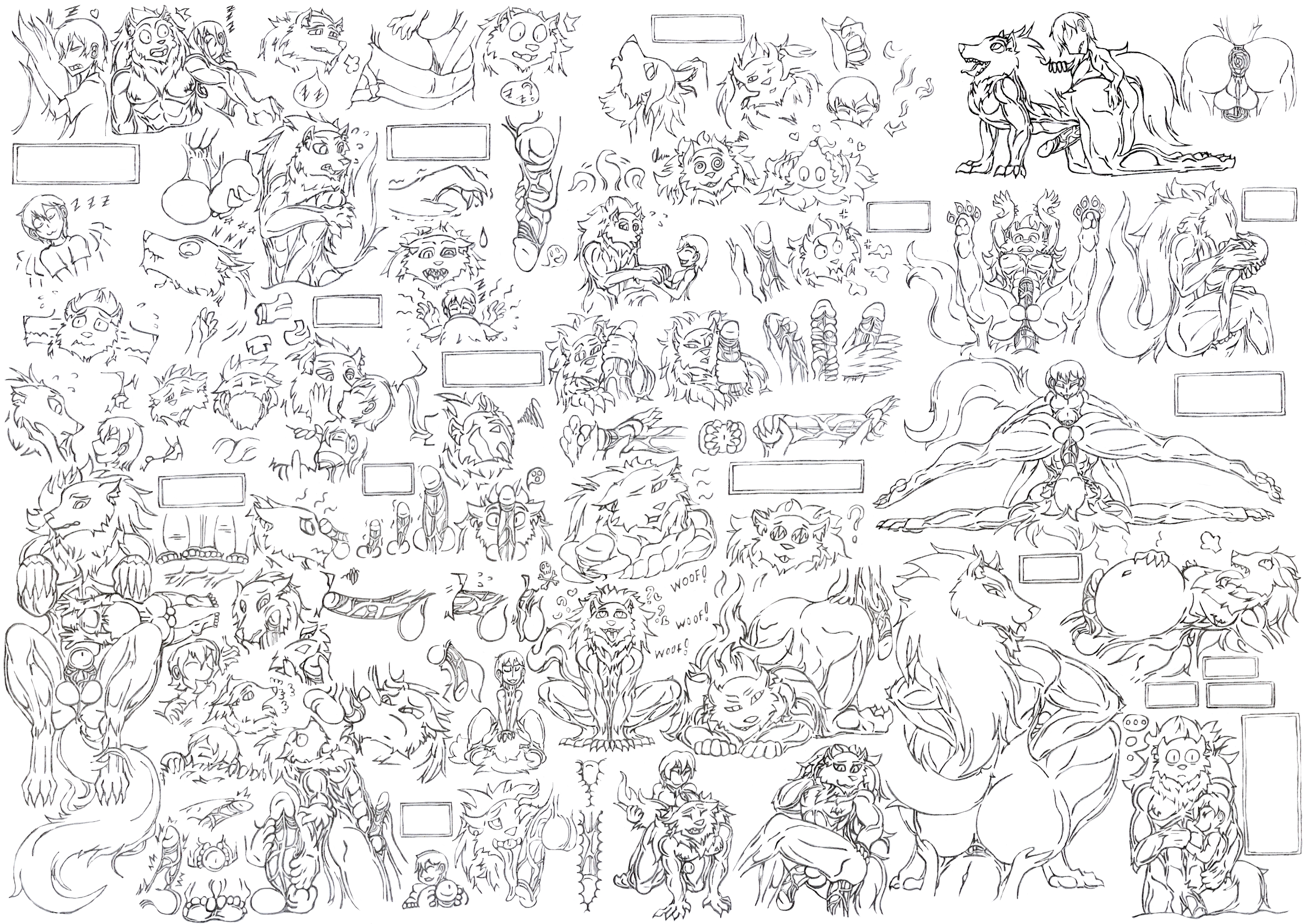 absurd res, hi res, anal, anal sex, anthro, body control, canid, canine, canis, claude abras, duo, eugeniyburnt, foot fetish, foot play, footjob, human, human on anthro, interspecies, kissing, male, male/male, mammal, manabe hibiki, mind control, penetration, petplay, roleplay, saikyou no shokugyou wa yuusha demo kenja demo naku kanteishi (kari) rashii desu yo?, sex, size difference, skill, sleep sex, sleeping, sucking, wolf, 
