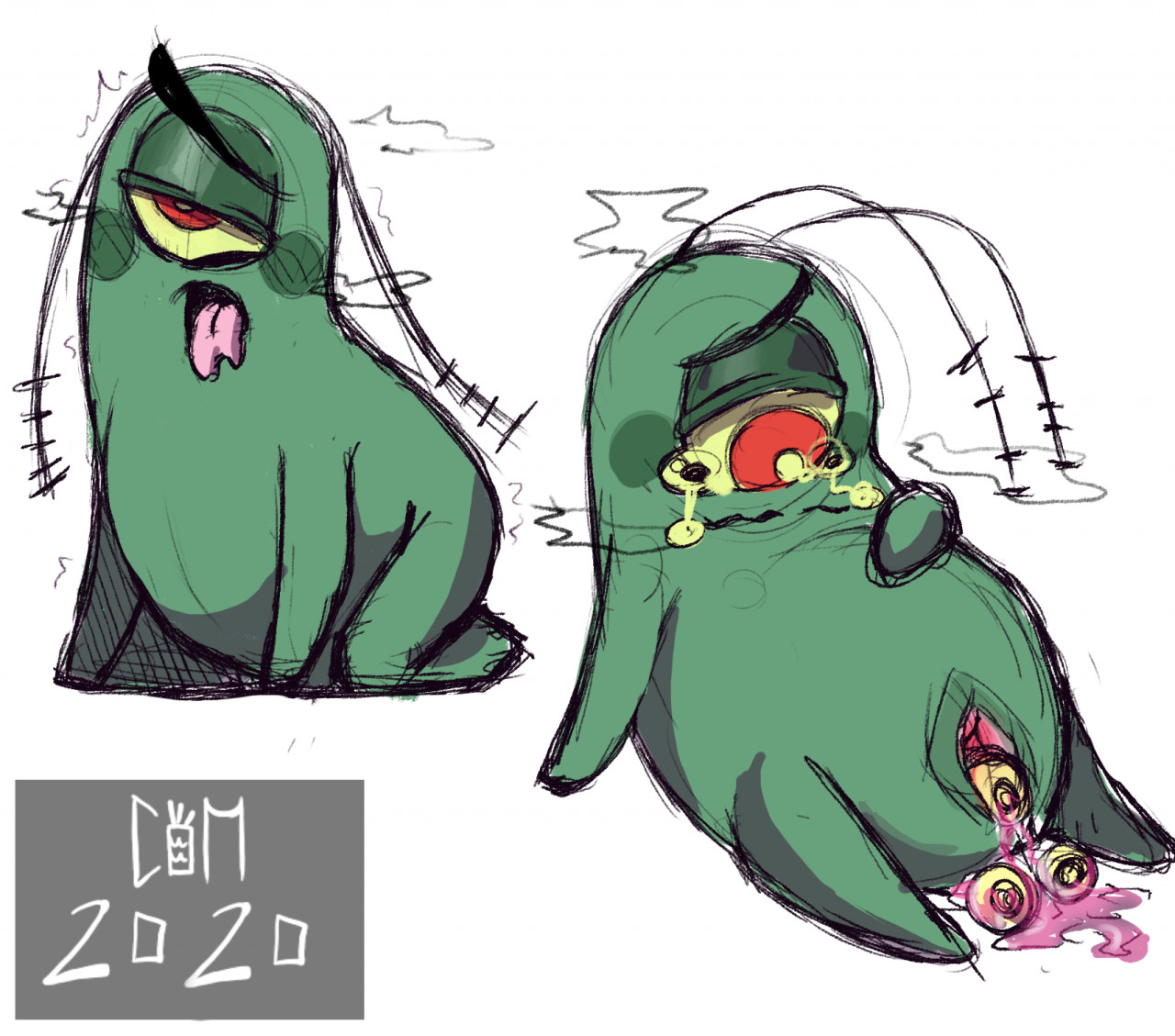 andromorph anthro birth bodily_fluids crying cursed dan_schneider's_fault grotesque intersex marine nickelodeon not_furry plankton_(species) sheldon_j._plankton solo spongebob_squarepants stasstalin tears thanks_i_hate_it what what_has_science_done where_is_your_god_now why