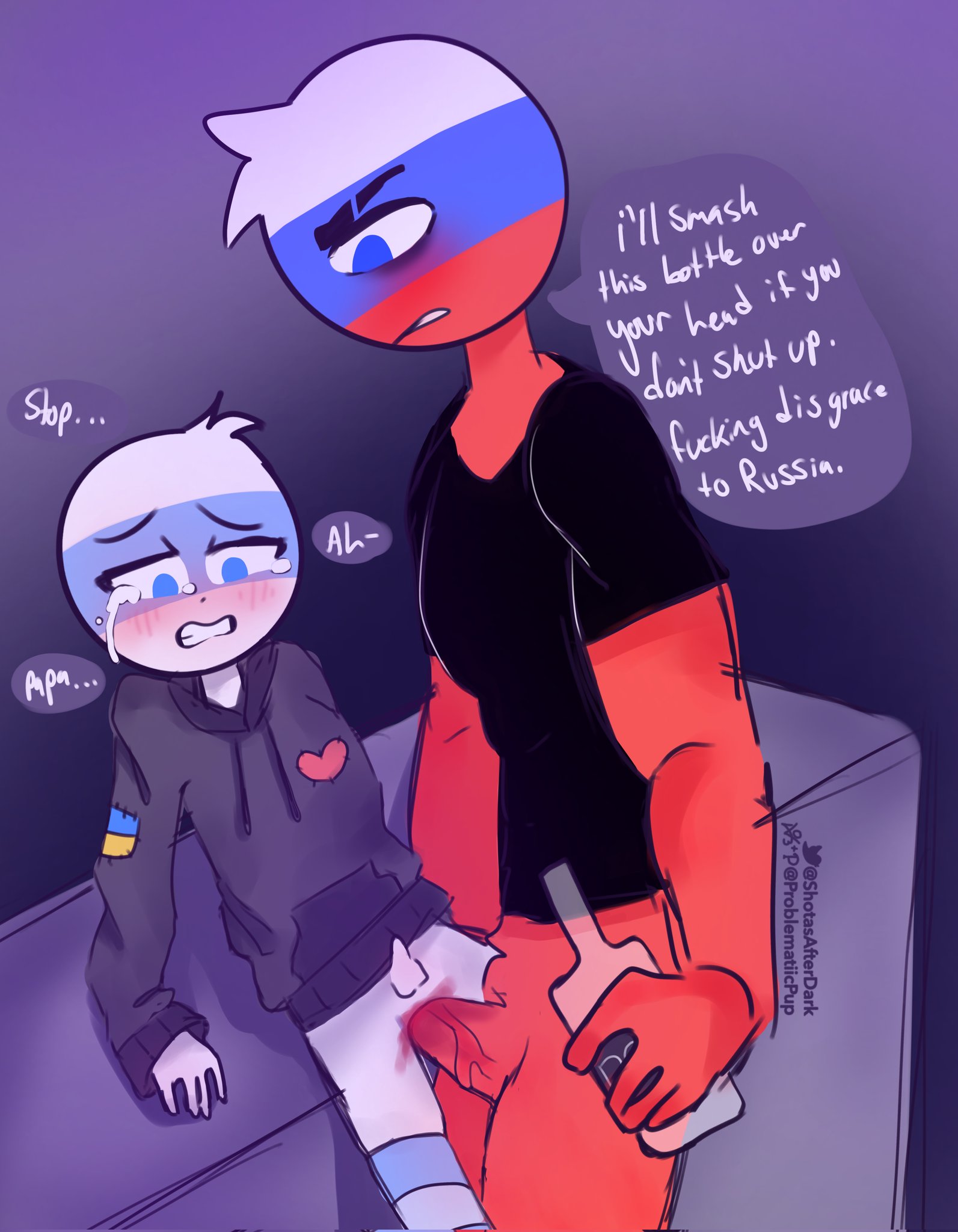 Rule34 - If it exists, there is porn of it / russia (countryhumans) /  7025382