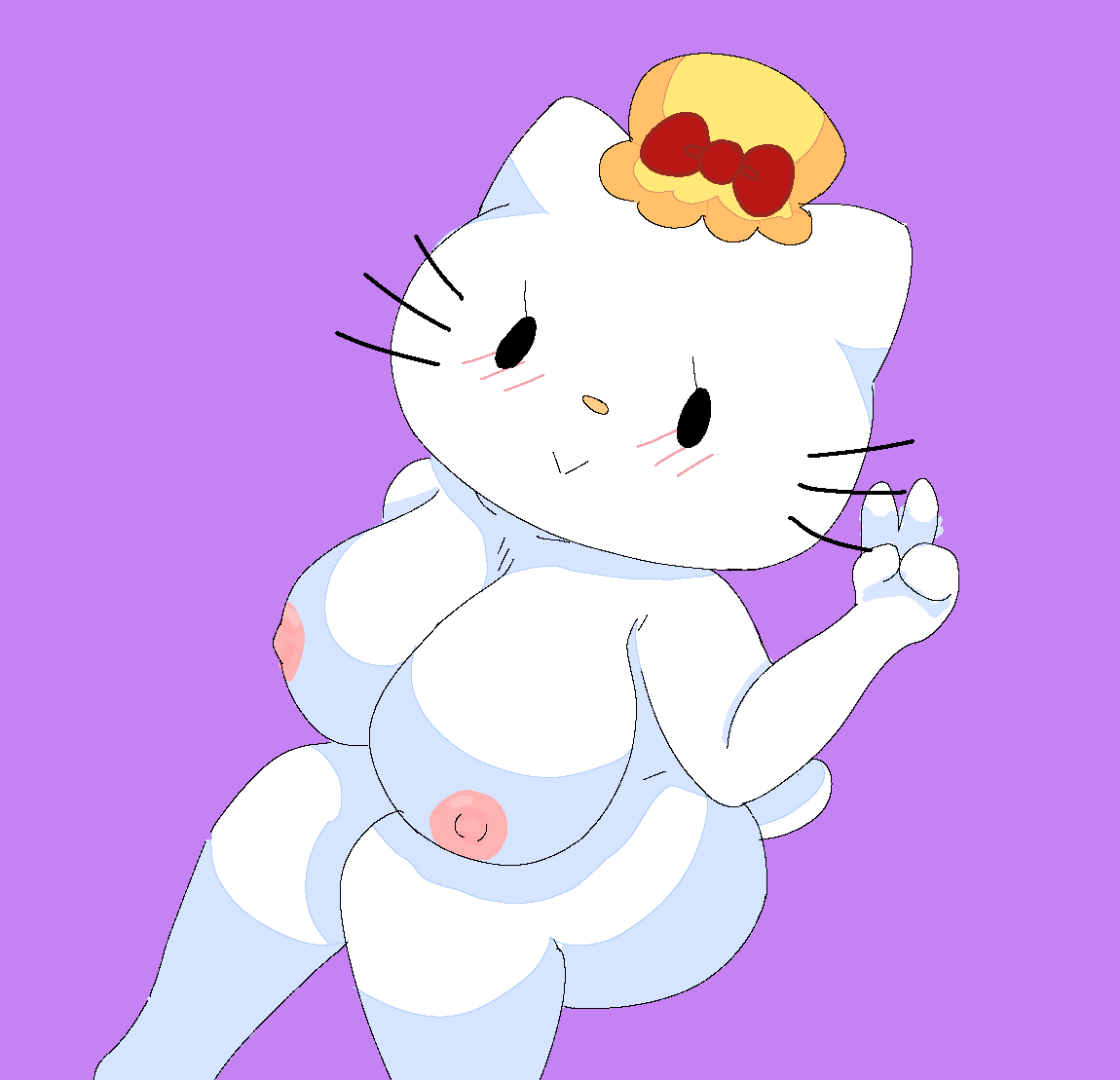 Hello kitty big boobs
