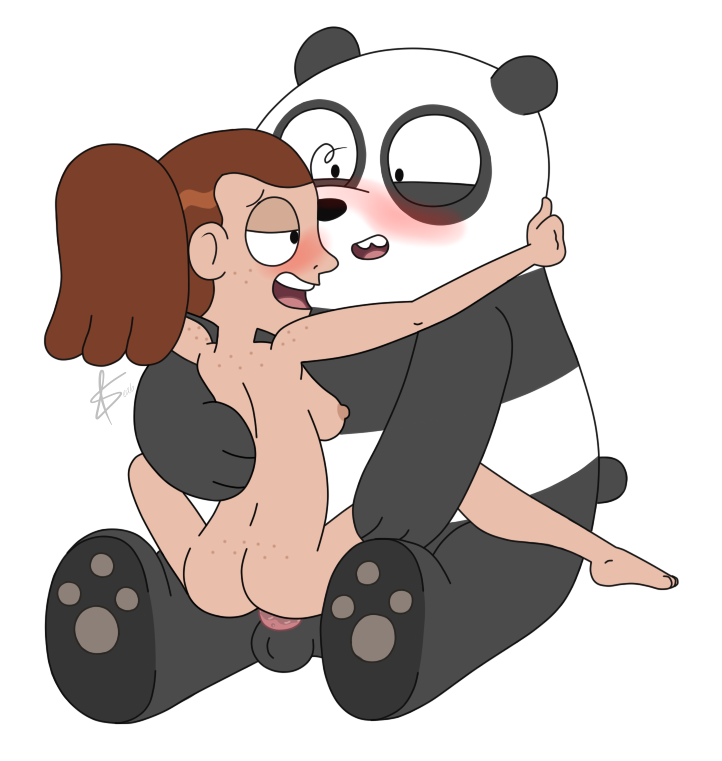 panda (wbb), cartoon network, we bare bears, 2018, simple background, trans...