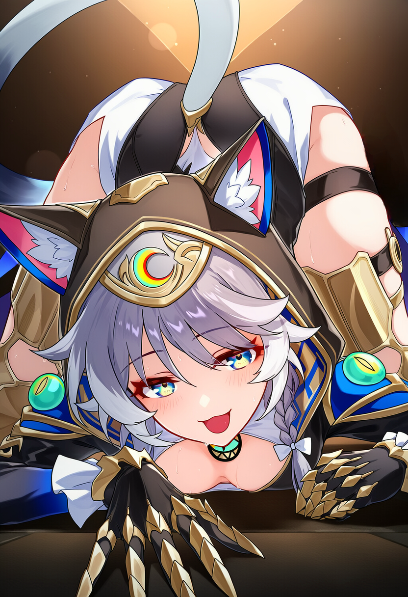 1girls absurd_res absurdres accurate_art_style artist_name ass_up big_breasts breasts cat_ears cat_tail catgirl cipher_(honkai:_star_rail) cleavage female female_focus female_only hi_res high_quality high_resolution highres honkai:_star_rail kairart mouth_open patreon patreon_url patreon_username seductive solo solo_female solo_focus tongue twitter_username wet wet_body