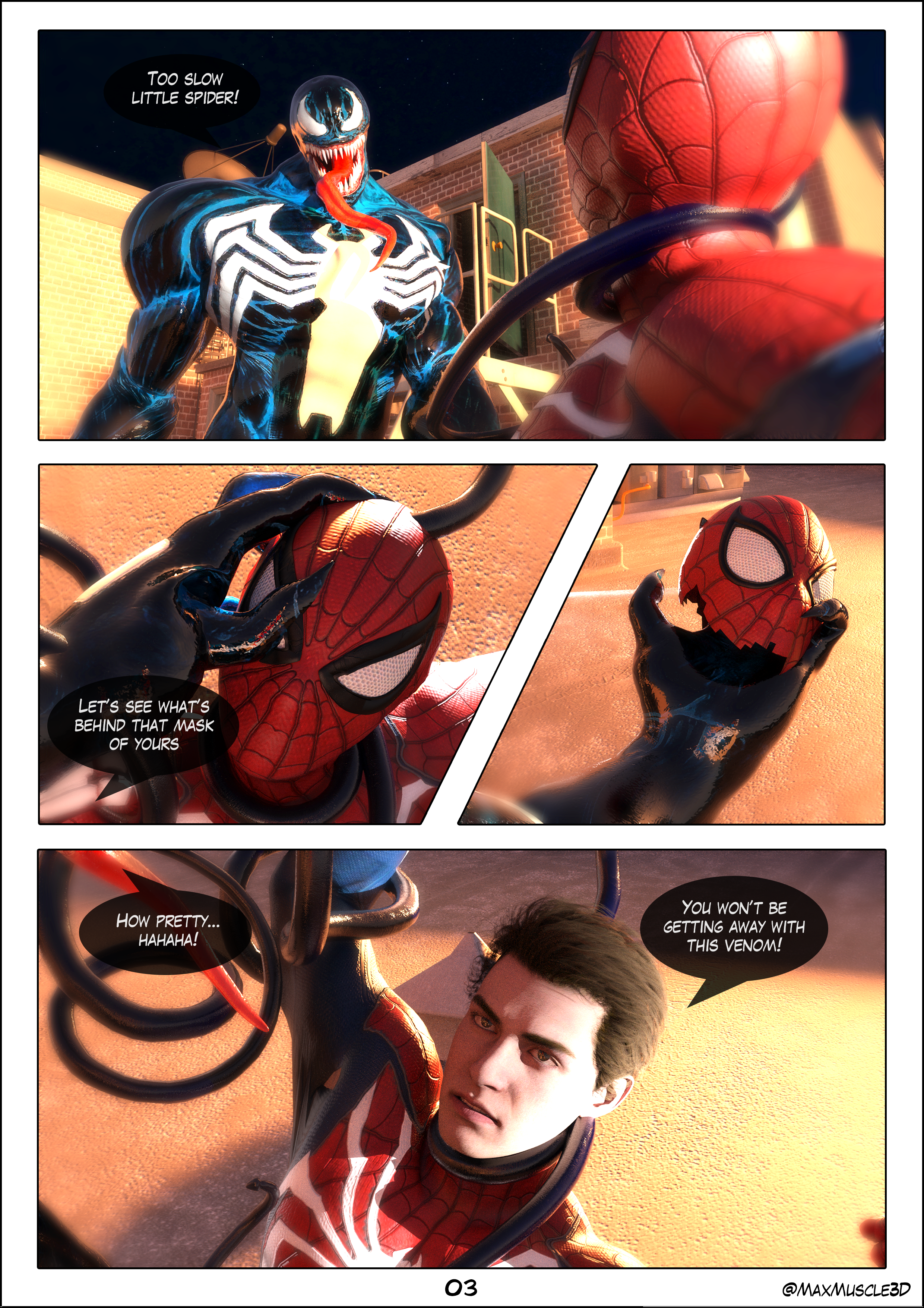 Rule34 - If it exists, there is porn of it  eddie brock, spider-man, venom,  venom (spider-man)  5566939