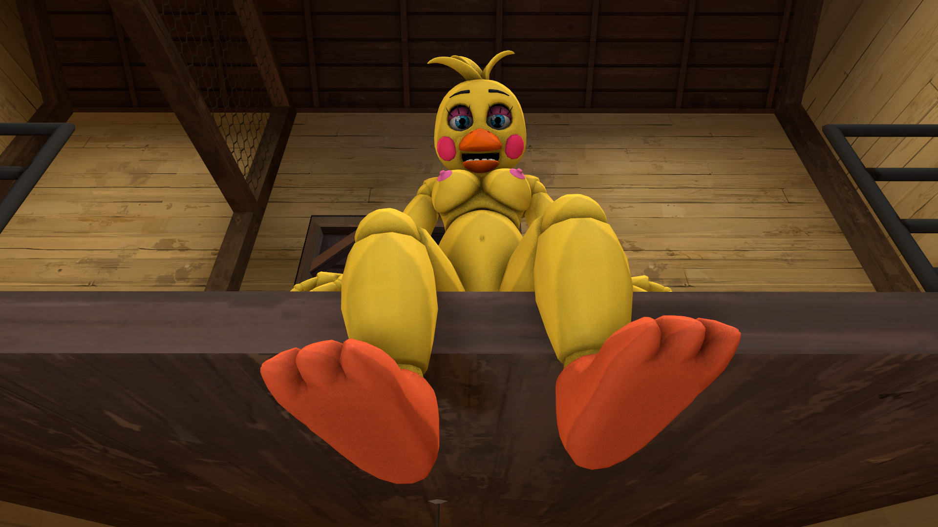 Rule34 - If it exists, there is porn of it / chica (fnaf), toy chica (fnaf)  / 3795960