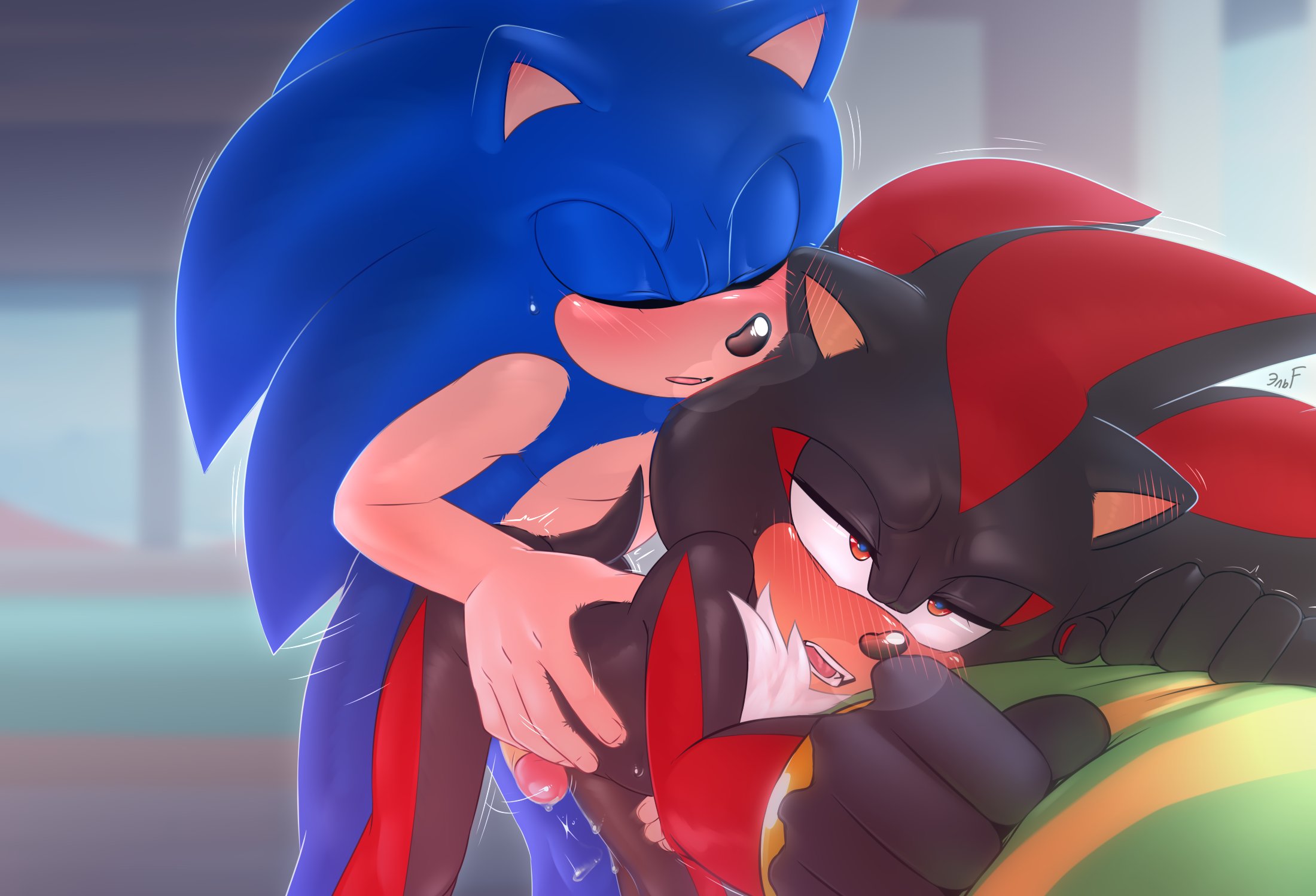 Sonic x shadow gay porn