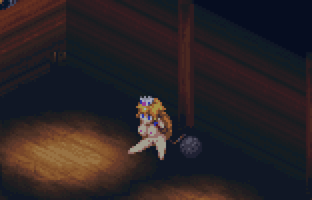 animated asphyxiation bondage bubbles chained death drowned drowning female female_death mario_(series) naked no_sound pixel_animation pixel_art princess_peach stuck super_mario_bros. super_mario_rpg underwater zxtomatofan