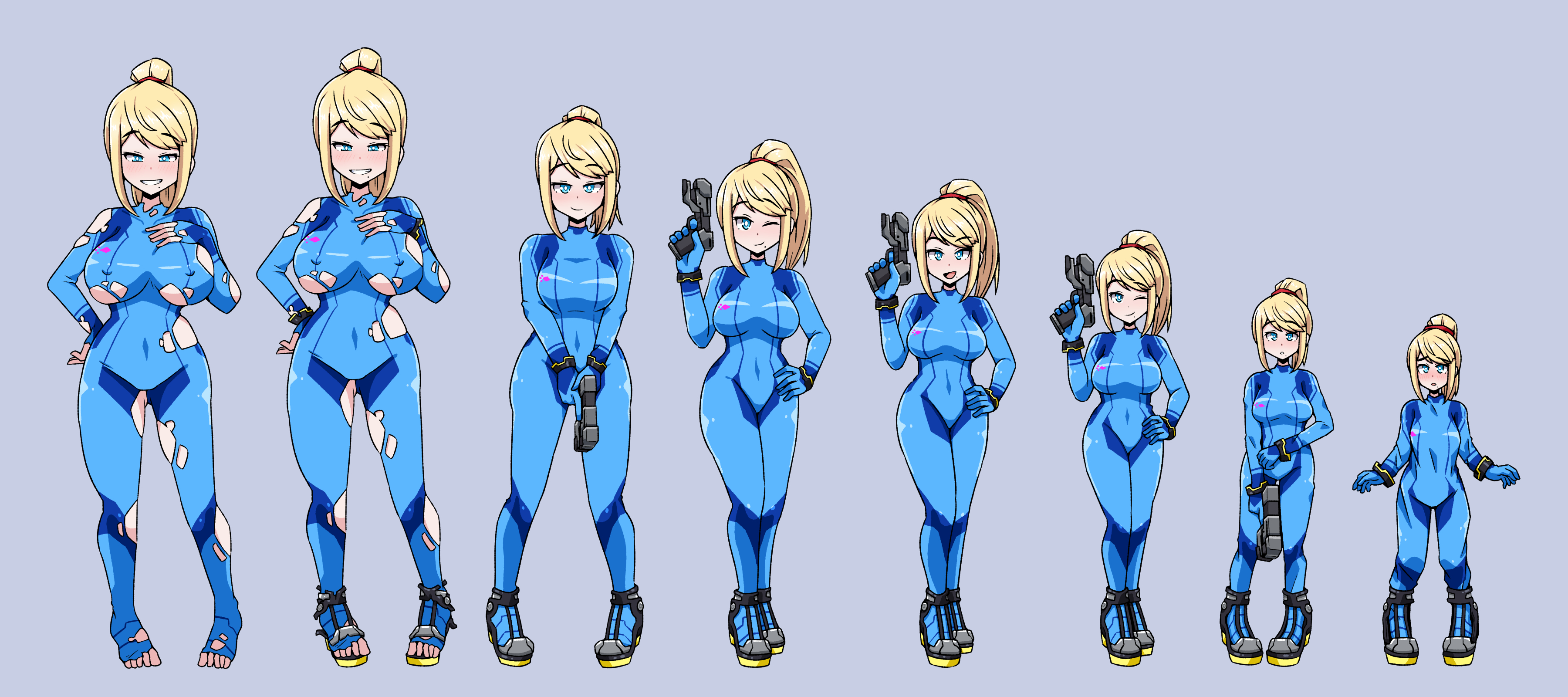 Rule34 - If it exists, there is porn of it / inksgirls, samus aran, zero  suit samus / 4257975