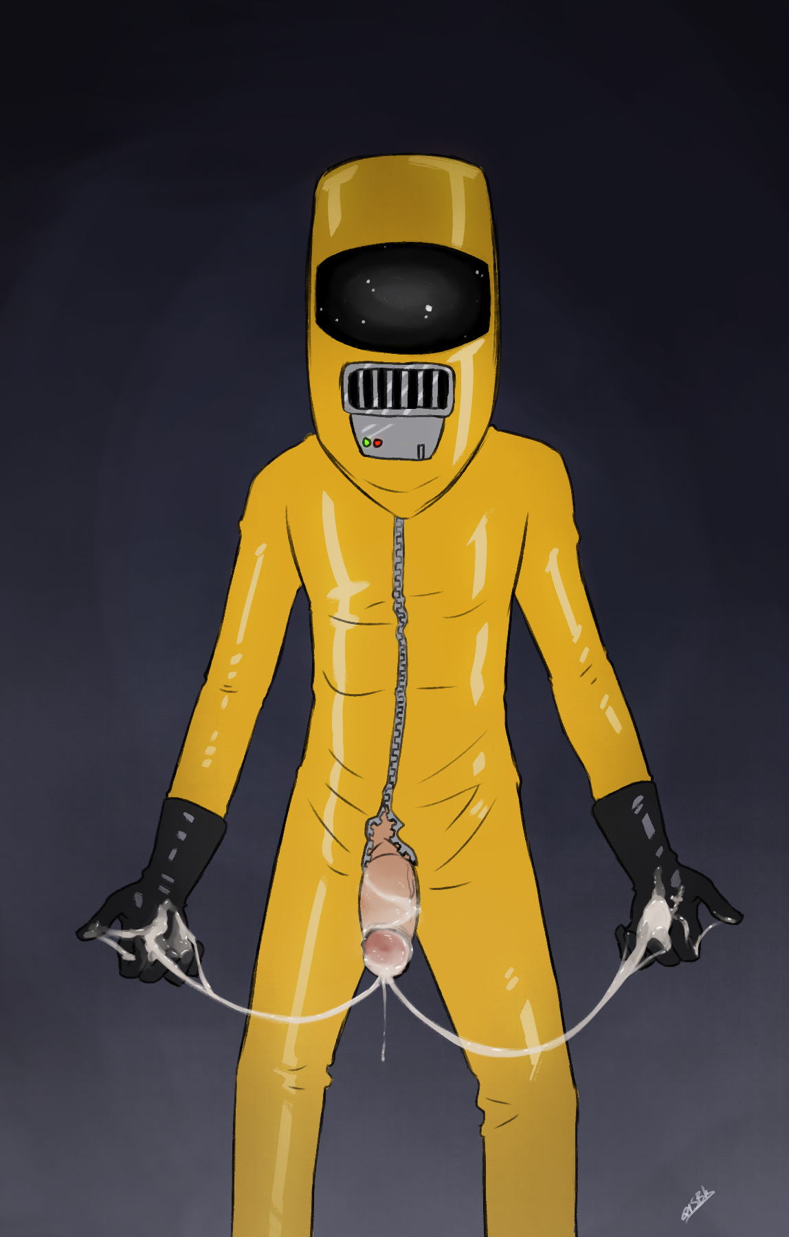 Hazmat suit porn