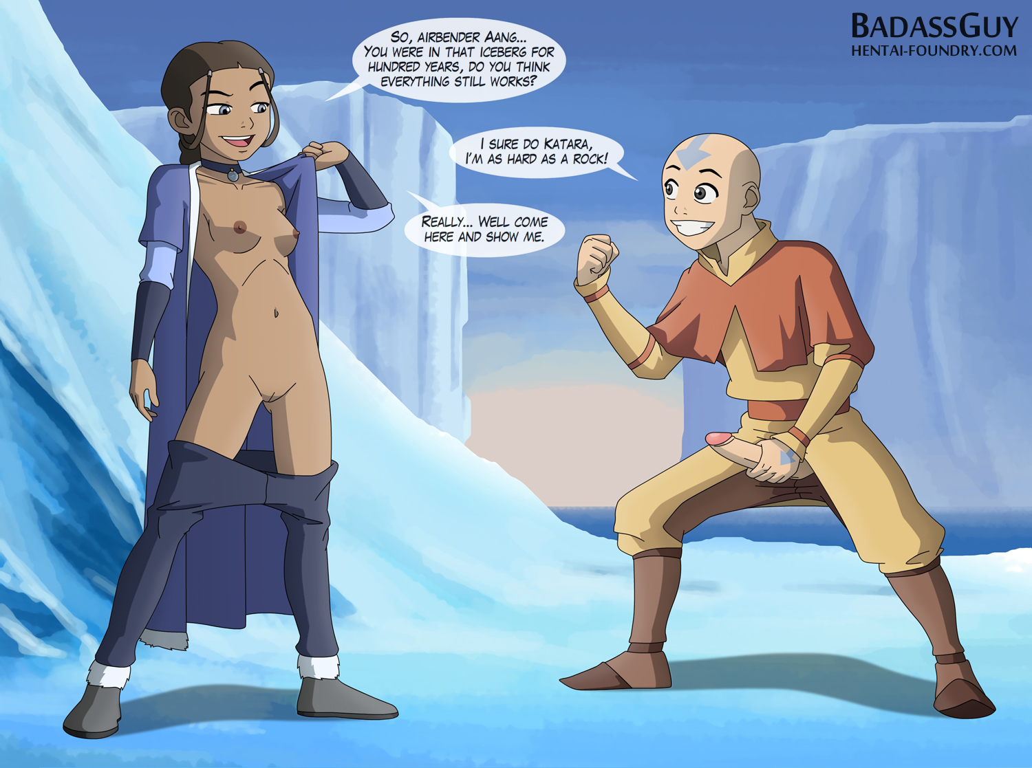 Avatar aang katara nackt porno