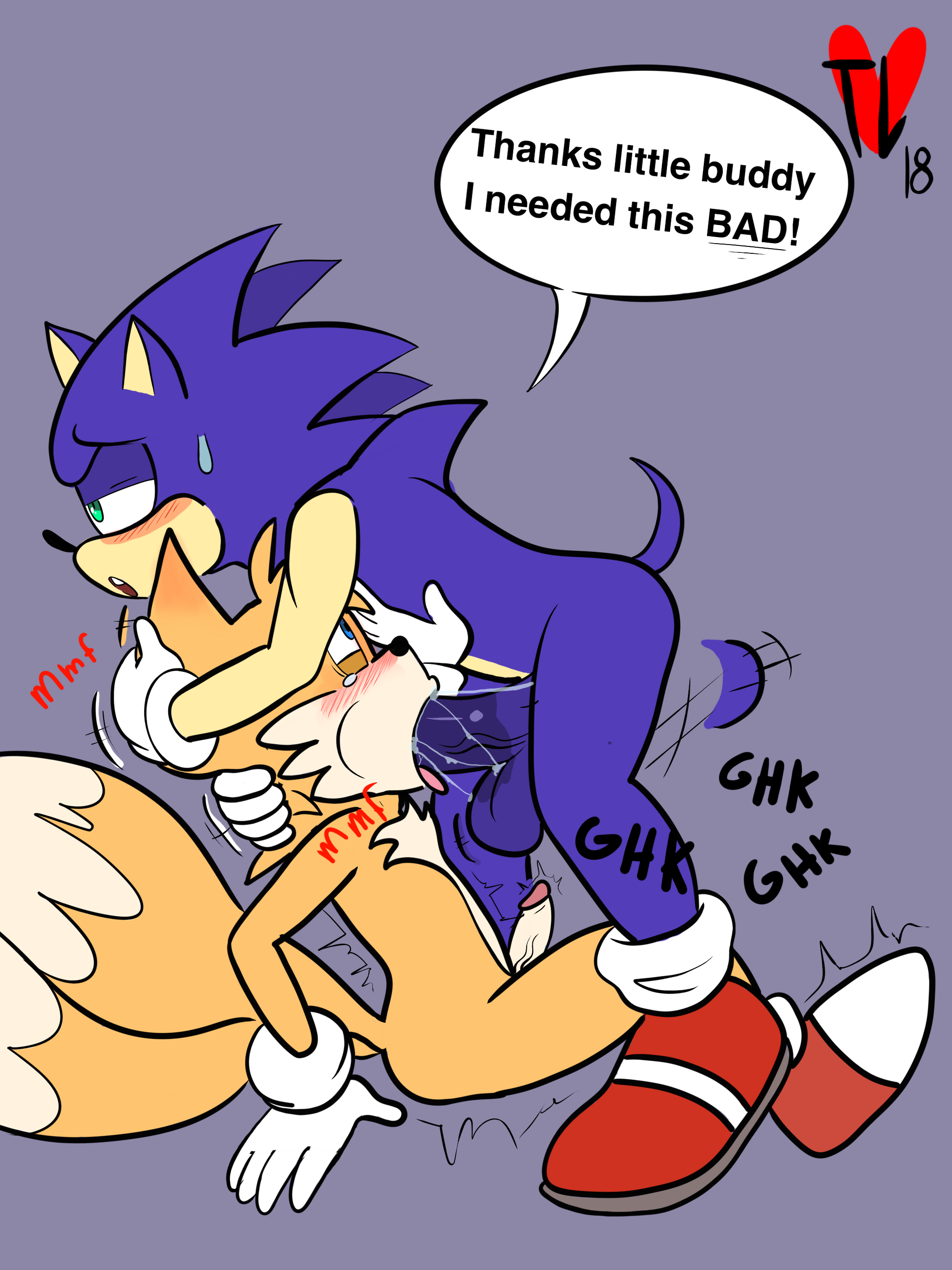 Sonic fucks tails