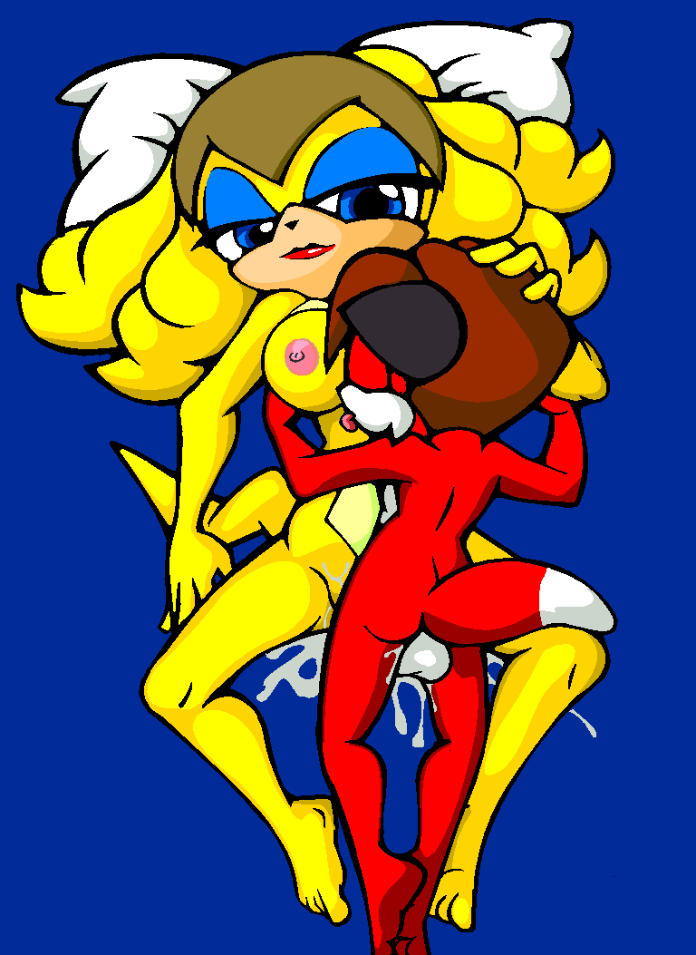2016 2d_animation after_sex animated anthro areola ass balls bellary_(terrenslks) black_ears black_nose blonde_hair blue_eyes blue_eyeshadow bodily_fluids breasts brown_hair canid canine canis closed_eyes cum digital_media_(artwork) duo echidna eyeshadow fan_character female fox fur genital_fluids genitals hair half-closed_eyes hand_on_head head_on_pillow interspecies looking_at_another loop lying lying_on_another makeup male male/female mammal monotreme multicolored_body multicolored_fur multicolored_hair narrowed_eyes nipples on_back on_front pillow pink_areola pink_nipples red_body red_fur scoter_the_redfox_(terrenslks) sega sleeping smile sonic_(series) sonic_the_hedgehog_(series) tail tan_body tan_fur terrenslks tongue tongue_out two-tone_body two-tone_fur two-tone_hair white_body white_fur yellow_body yellow_fur yellow_tail