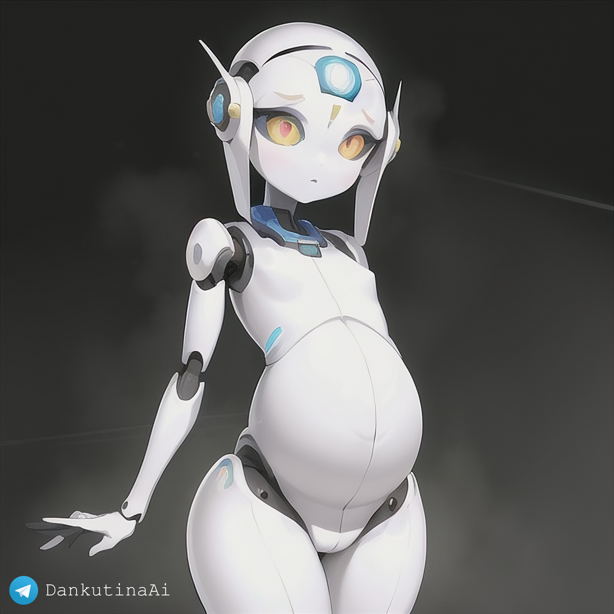Ai flat chest nude