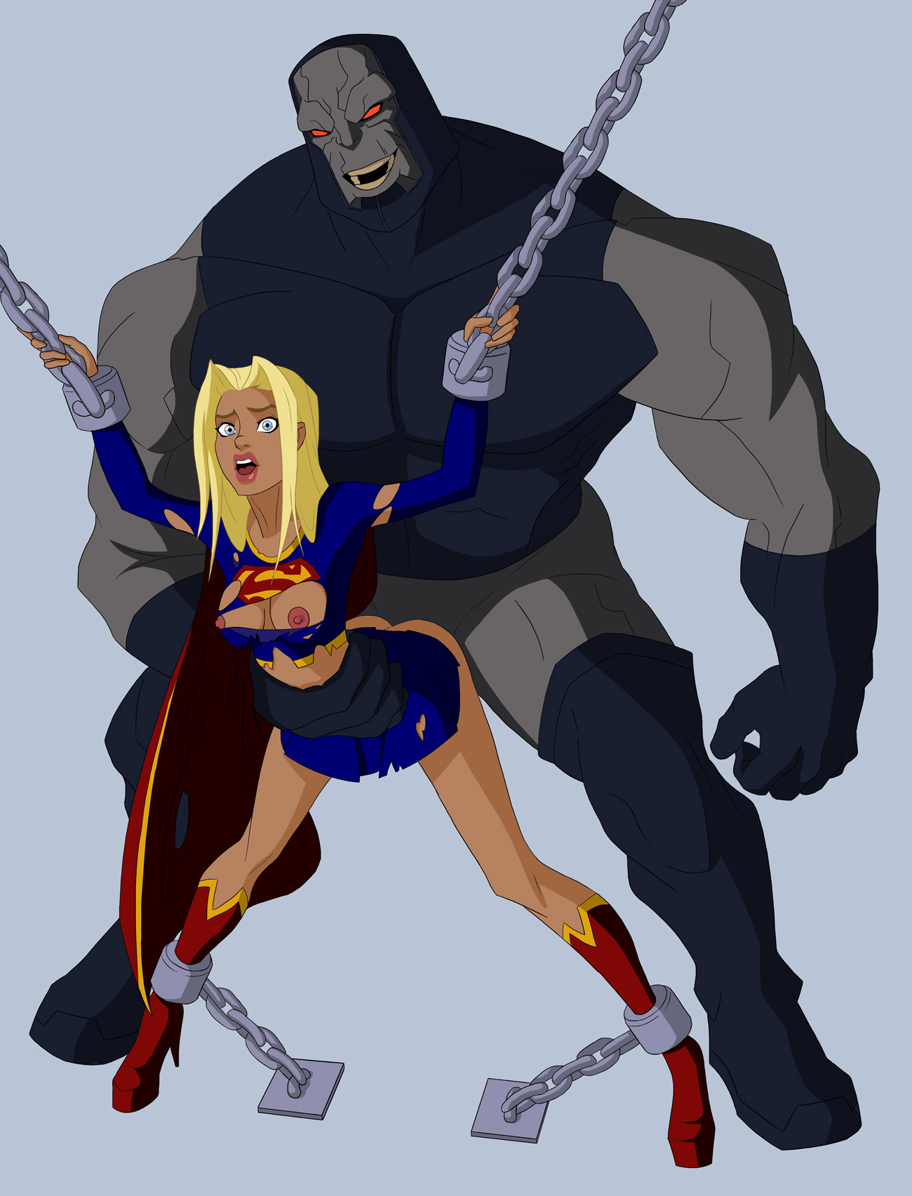 darkseid, supergirl, dc, dc comics, dcamu, superman/batman: apocalypse, the...