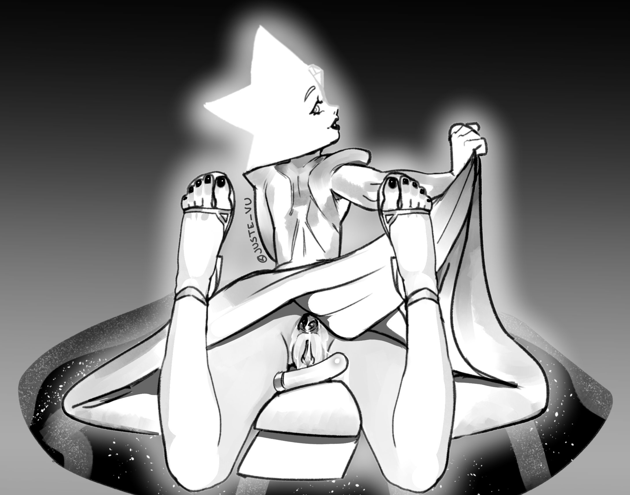 White diamond porn