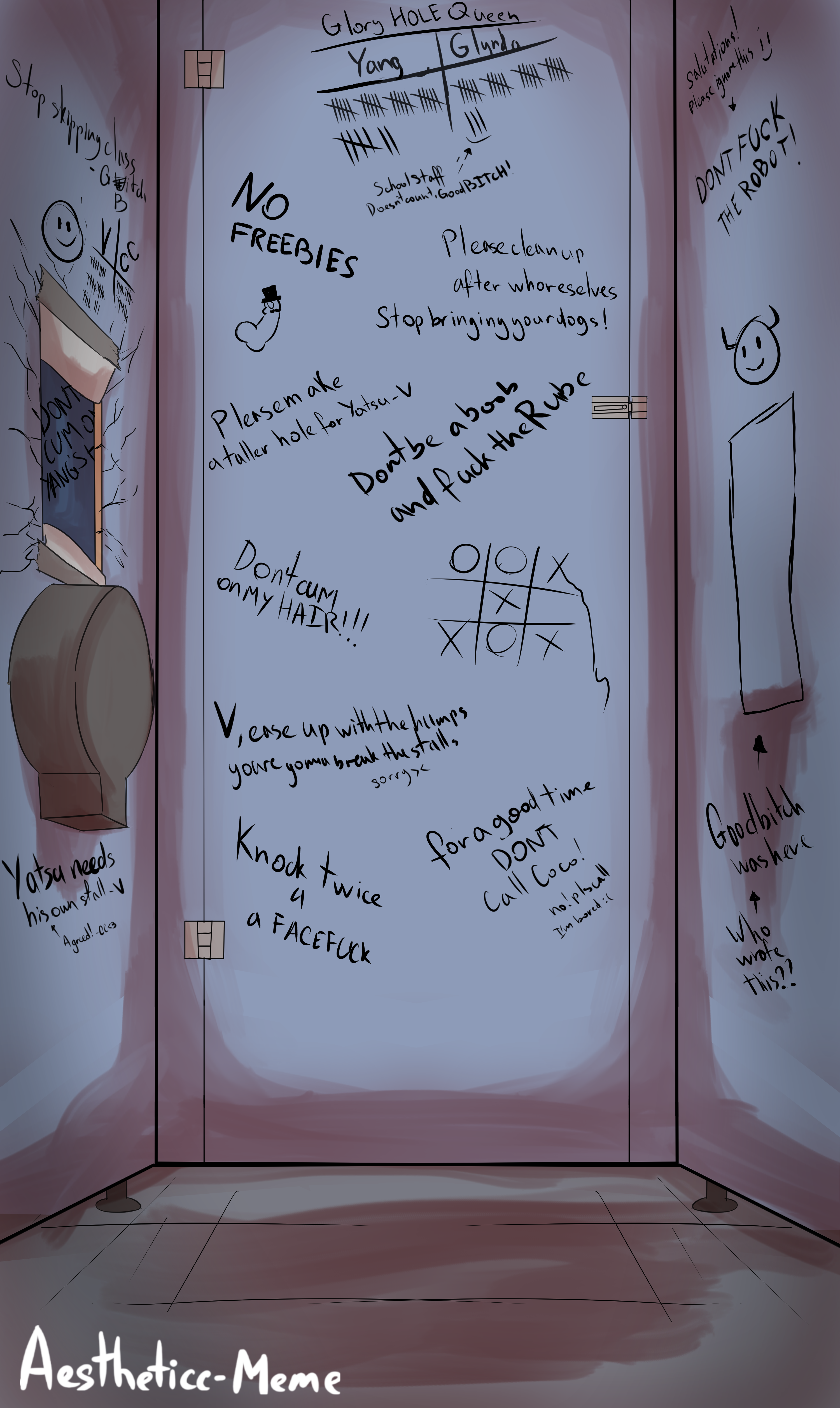 Tally glory hole