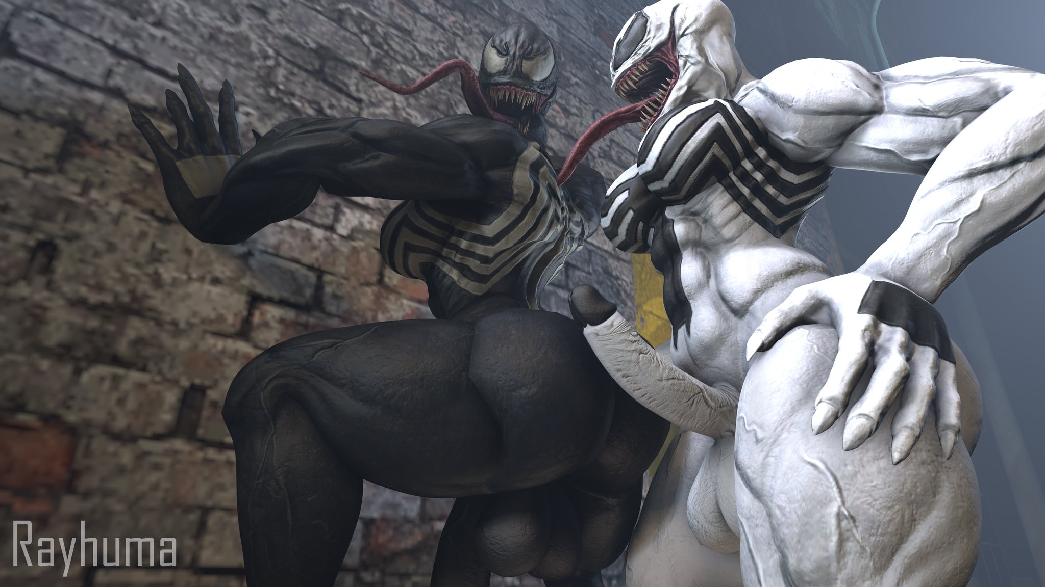 Rule34 - If it exists, there is porn of it  rayhuma, she-venom, venom   3541834