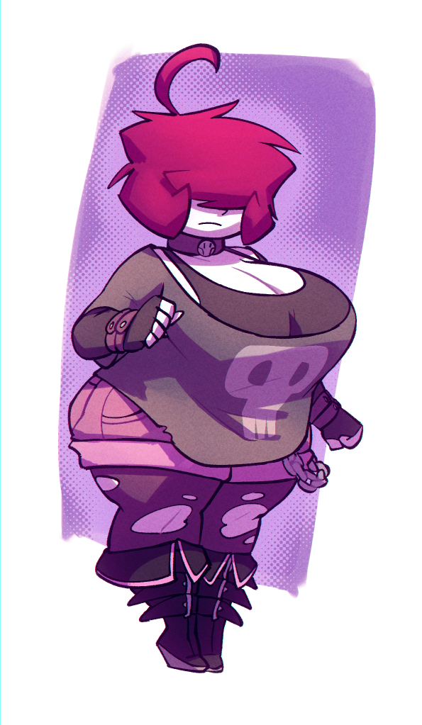 bigdad, invader zim, nickelodeon, bbw, gaz membrane, huge ass, huge breasts, thick thighs, 