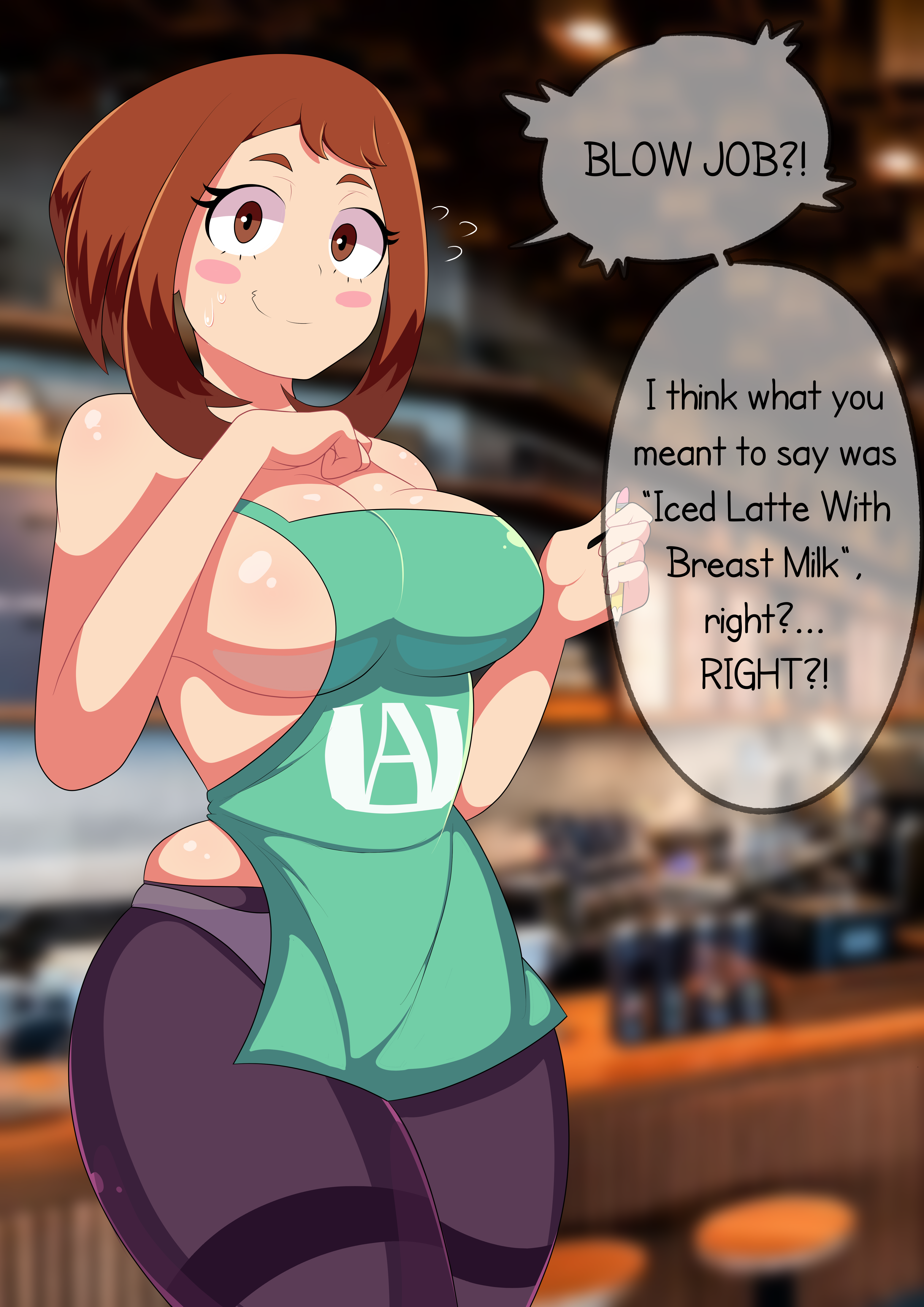 Iced latte with breast milk rule 34
