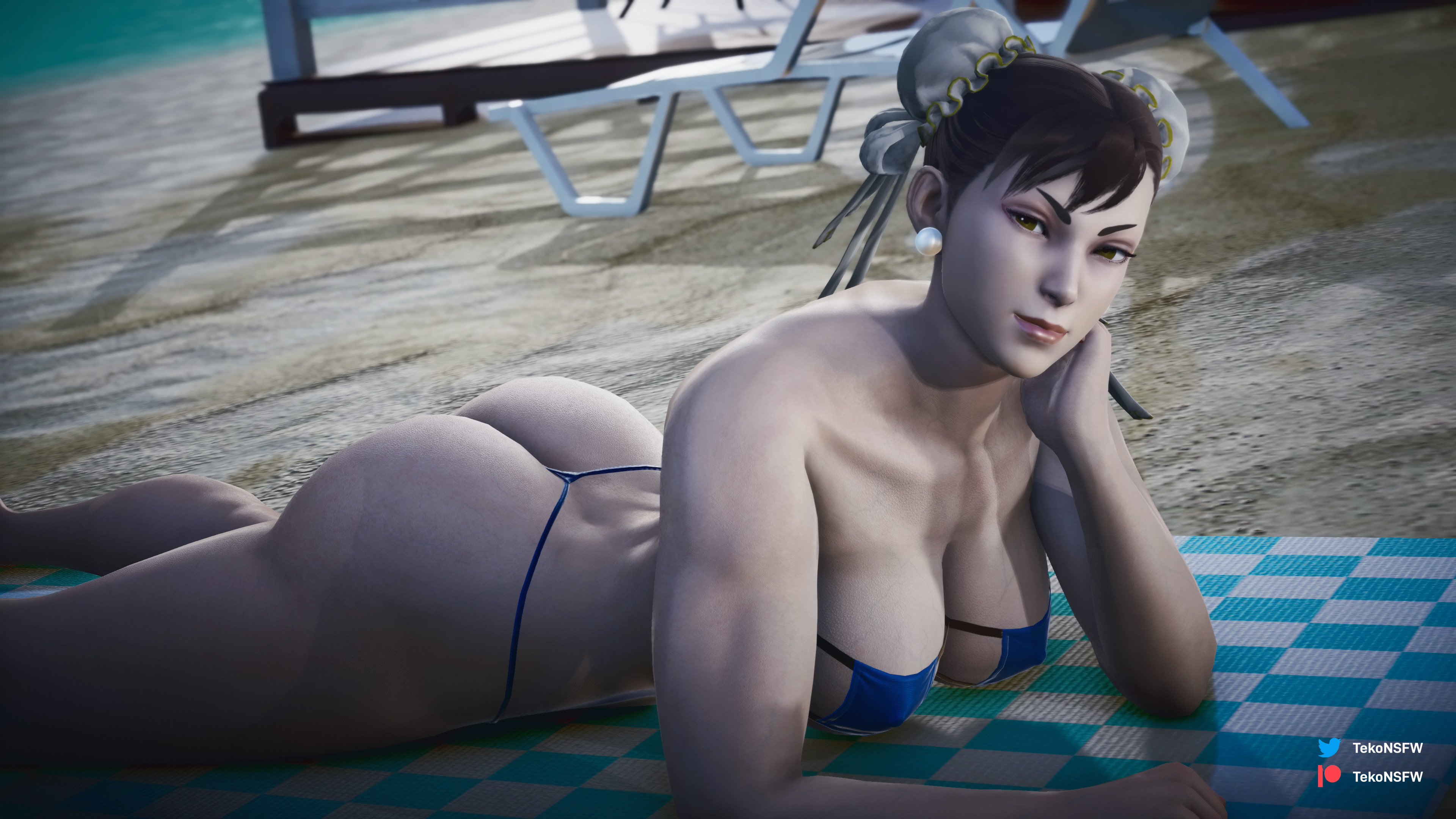 Chun Li Topless