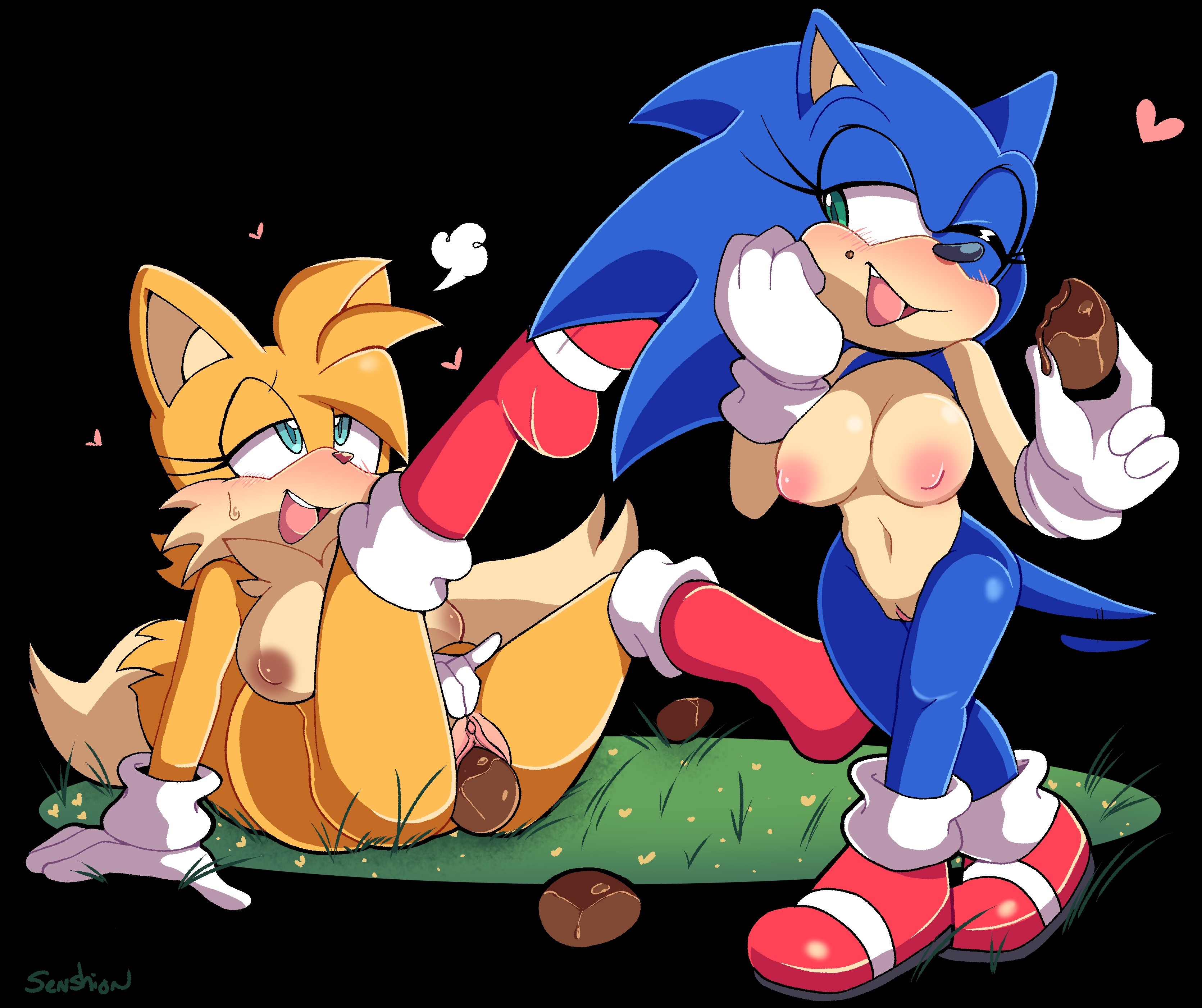 Sonic and tails rule 34