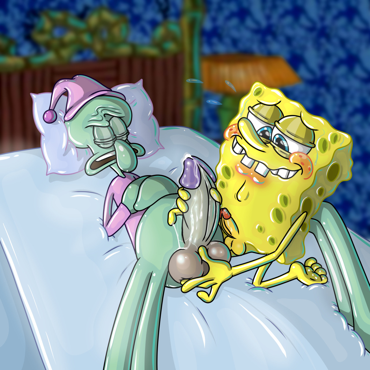Rule34 - If it exists, there is porn of it  spongebob squarepants  (character), squidward tentacles  7115857