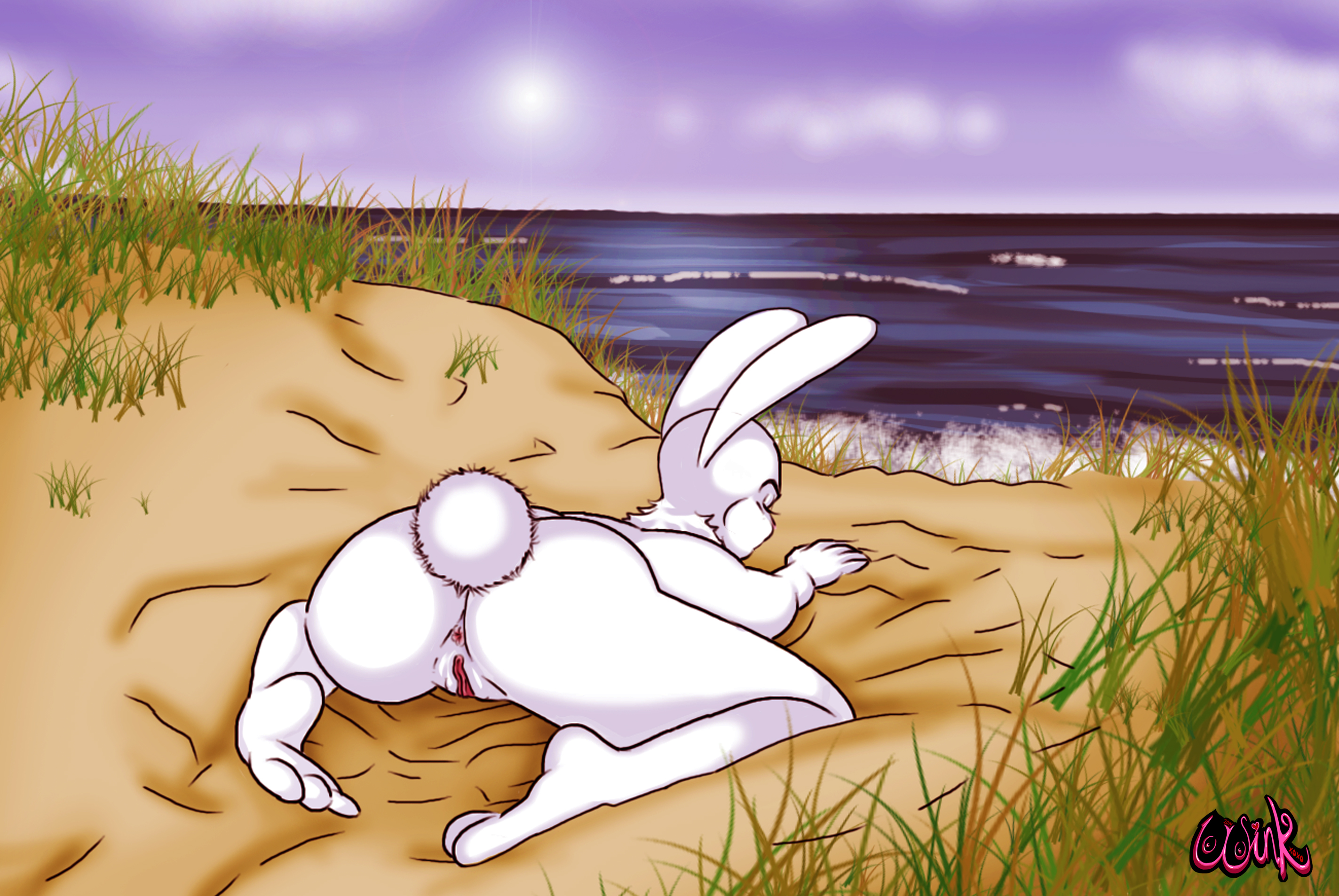 White rabbit porn