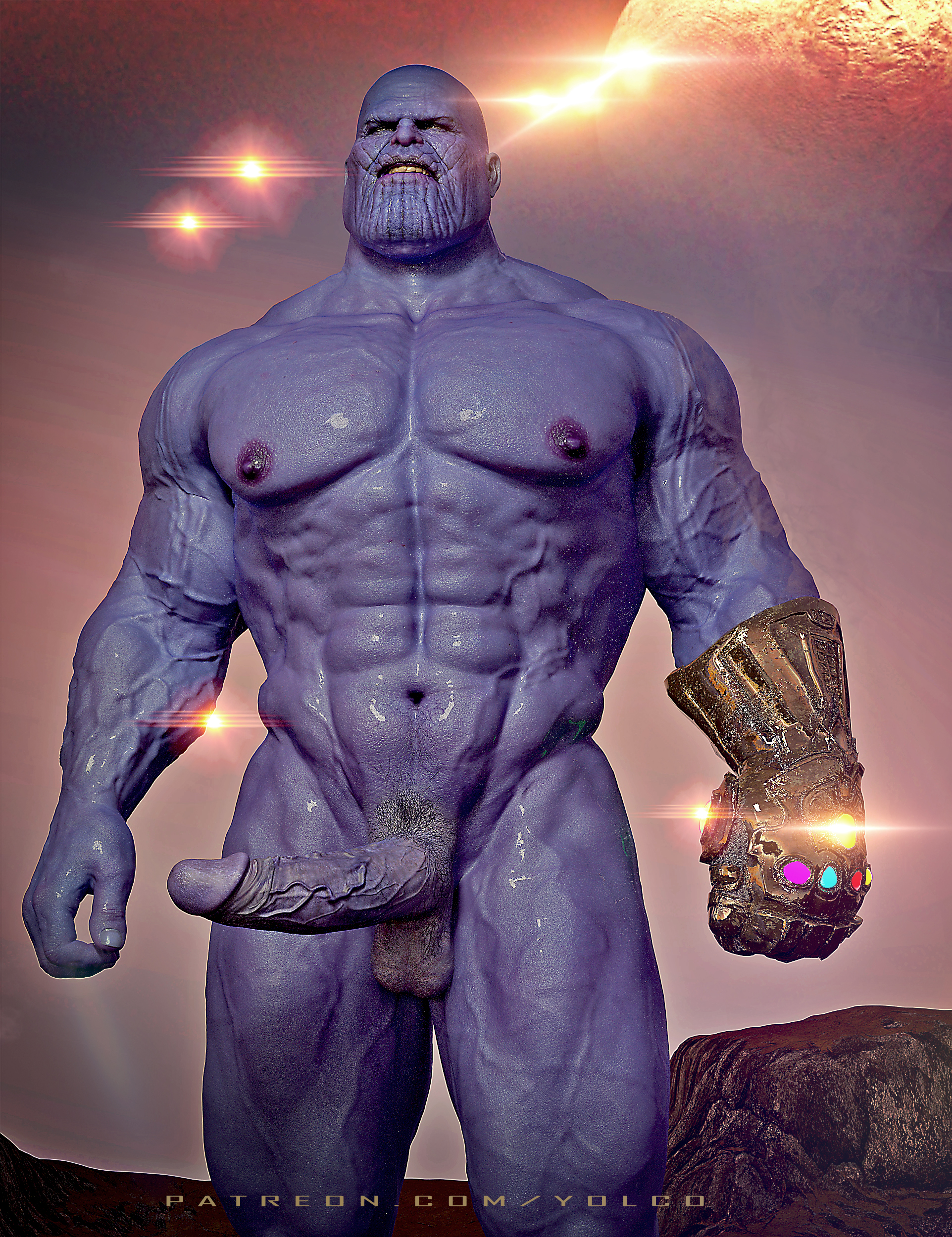 Thanos Nude