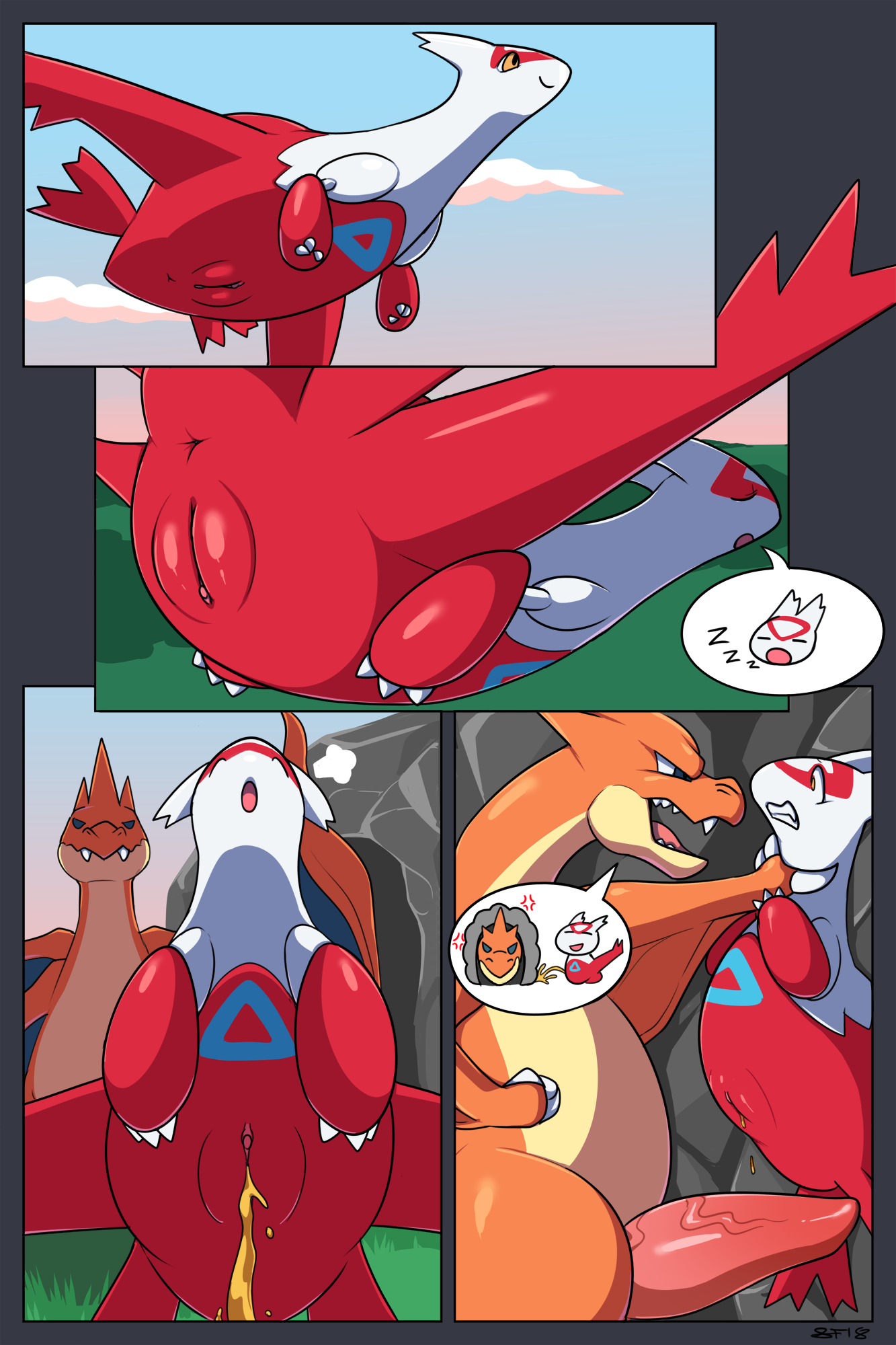 Latias porn comic